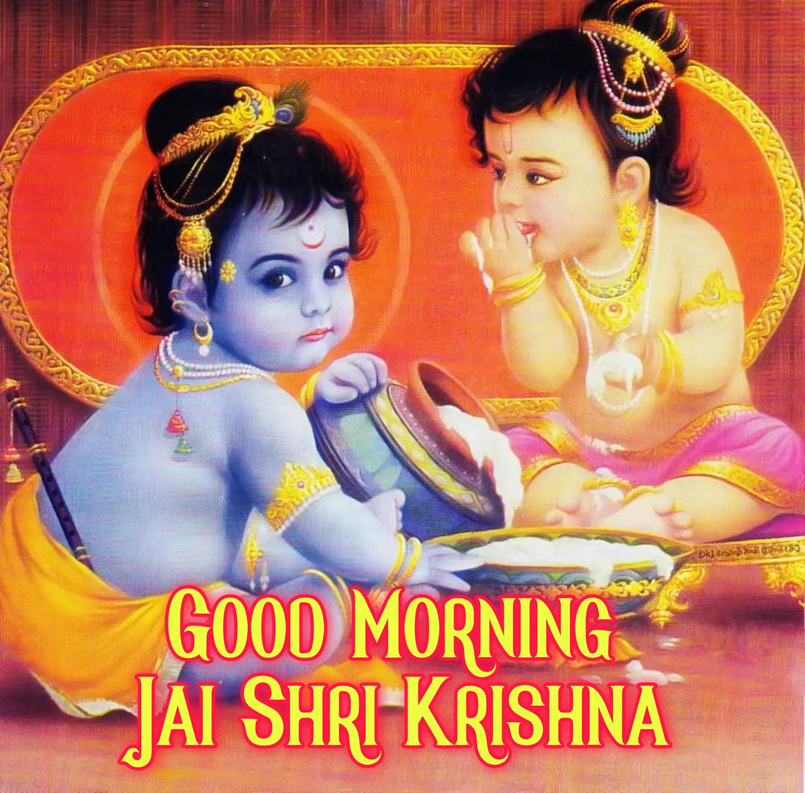 Jai Shree Krishna Good Morning Images Hd