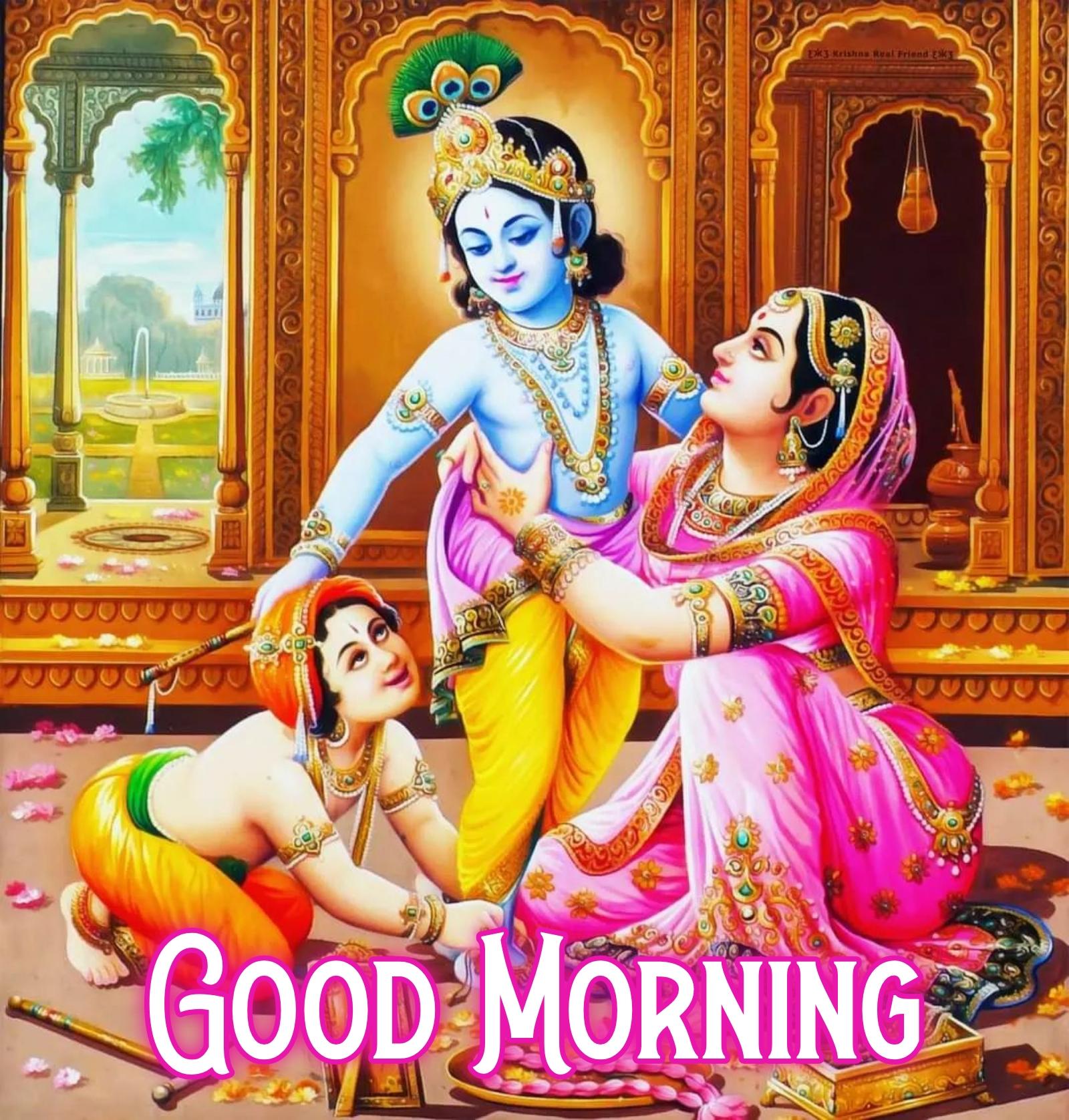 Krishna Images With Good Morning