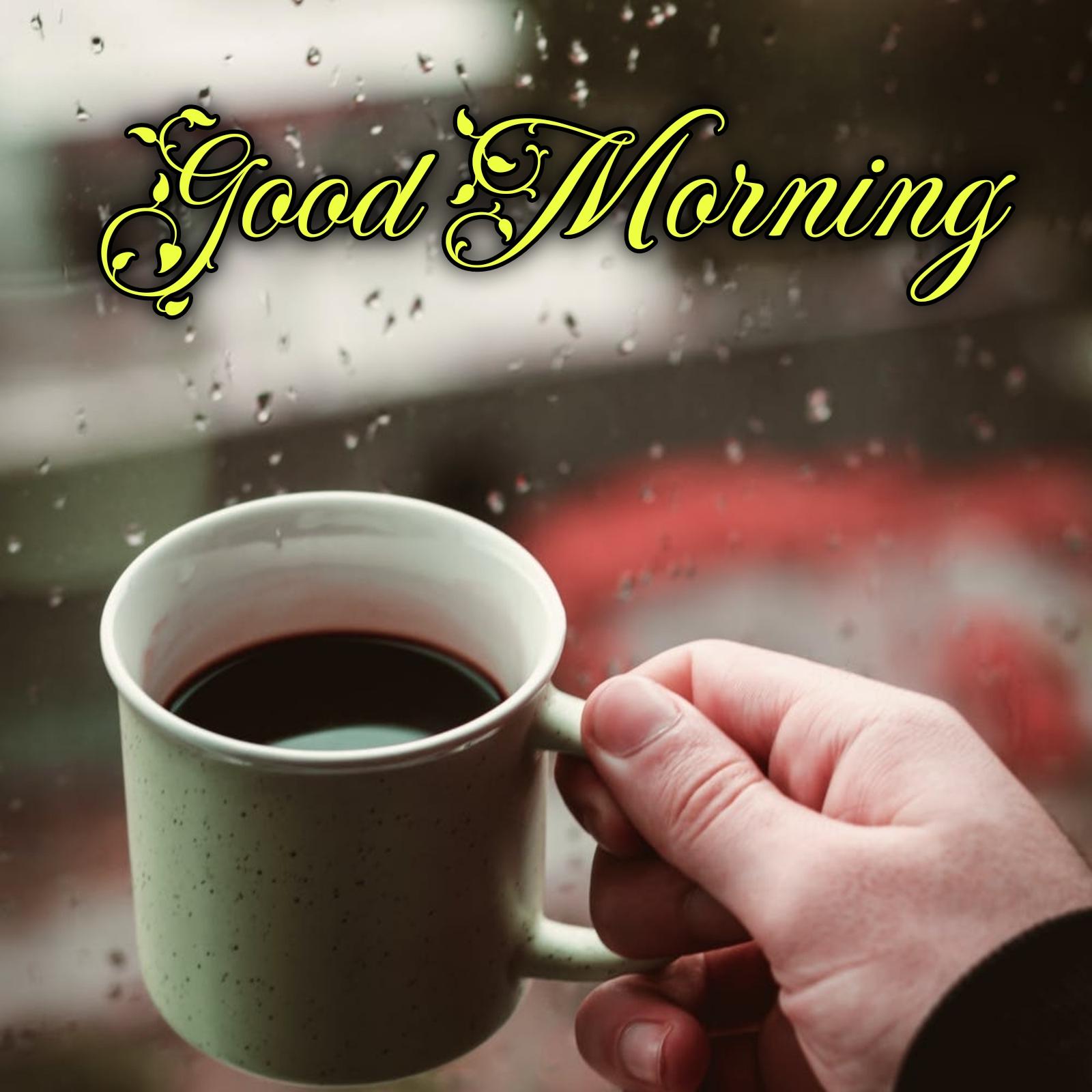 Good Morning Rain Coffee Image