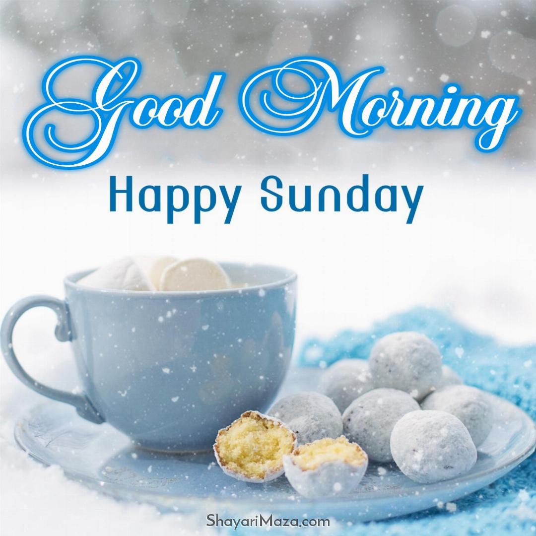 Good Morning Happy Sunday Winter Images