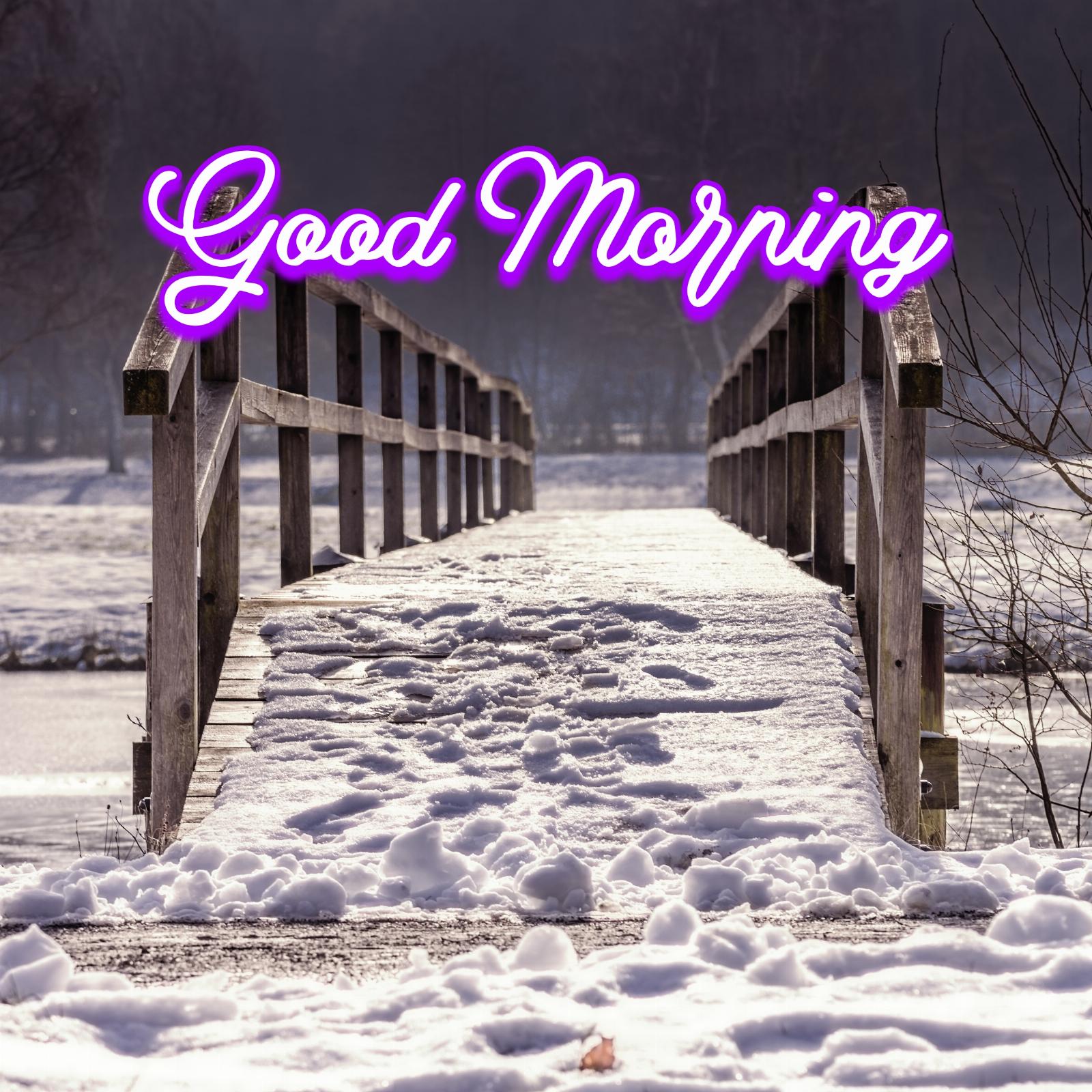 Snow Good Morning Images