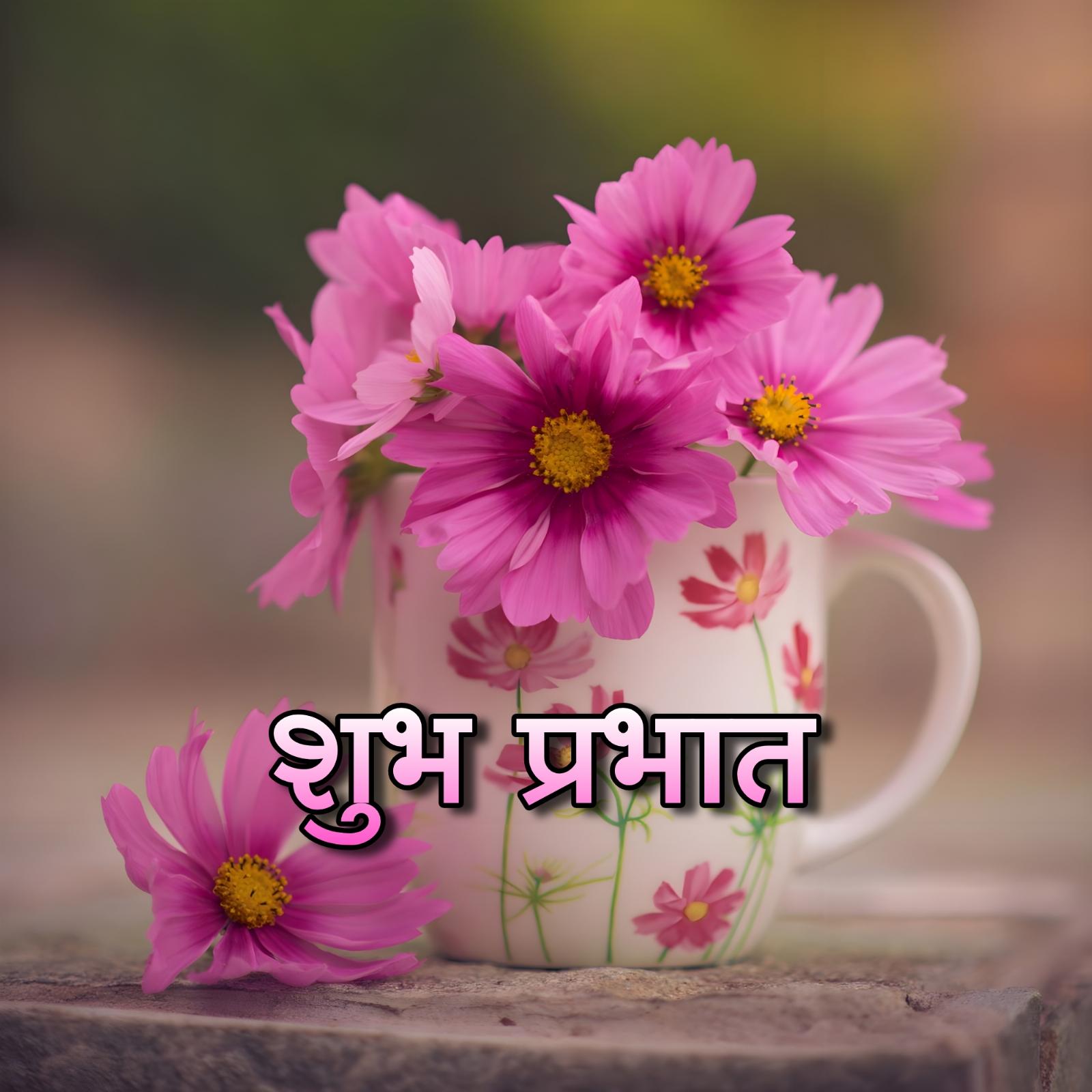 Shubh Prabhat Flower Download
