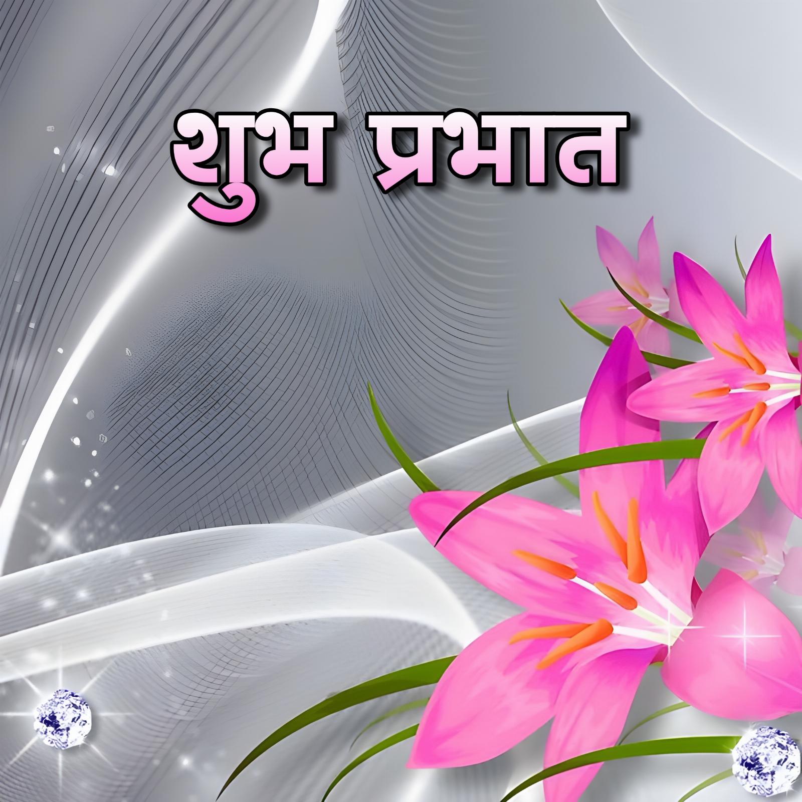 Shubh Prabhat Flower Photo