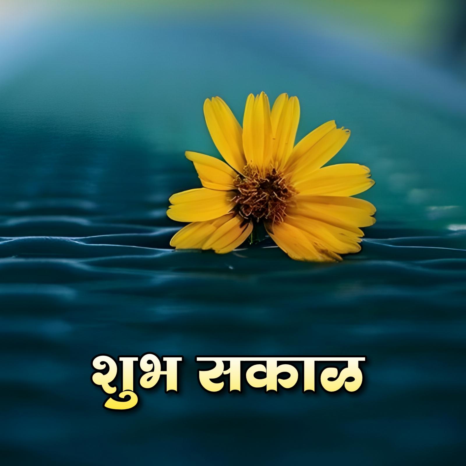 Shubh Sakal Yellow Flower Images