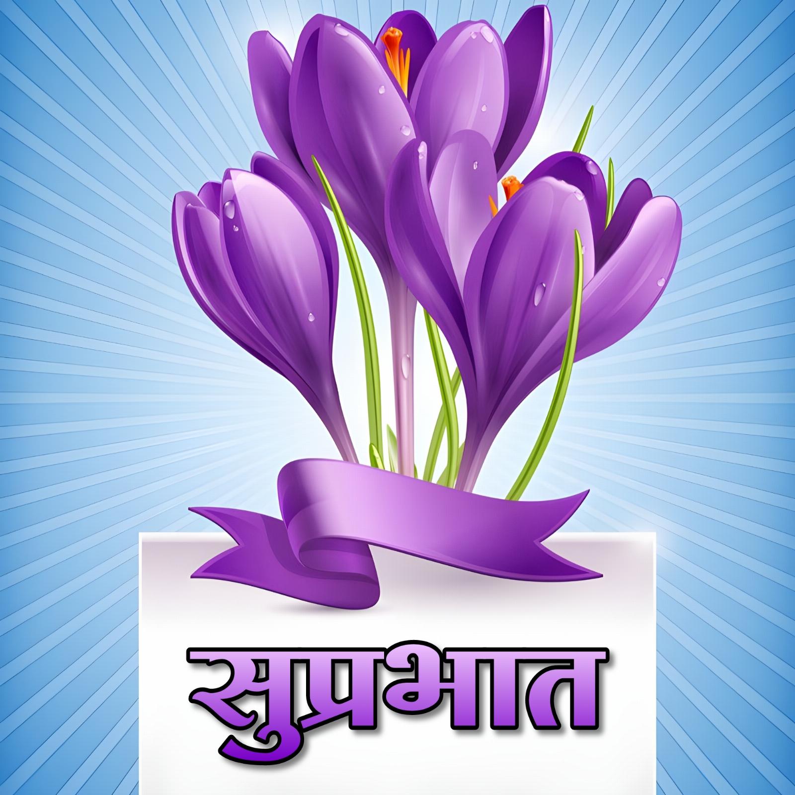 Suprabhat Flower In Hindi