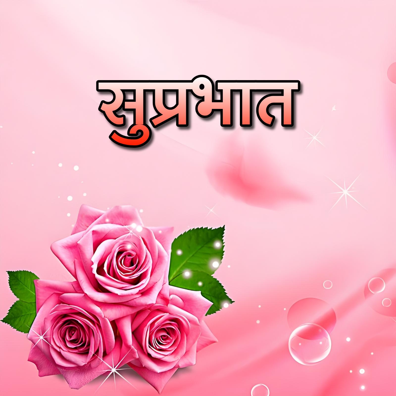 Suprabhat With The Flower Images