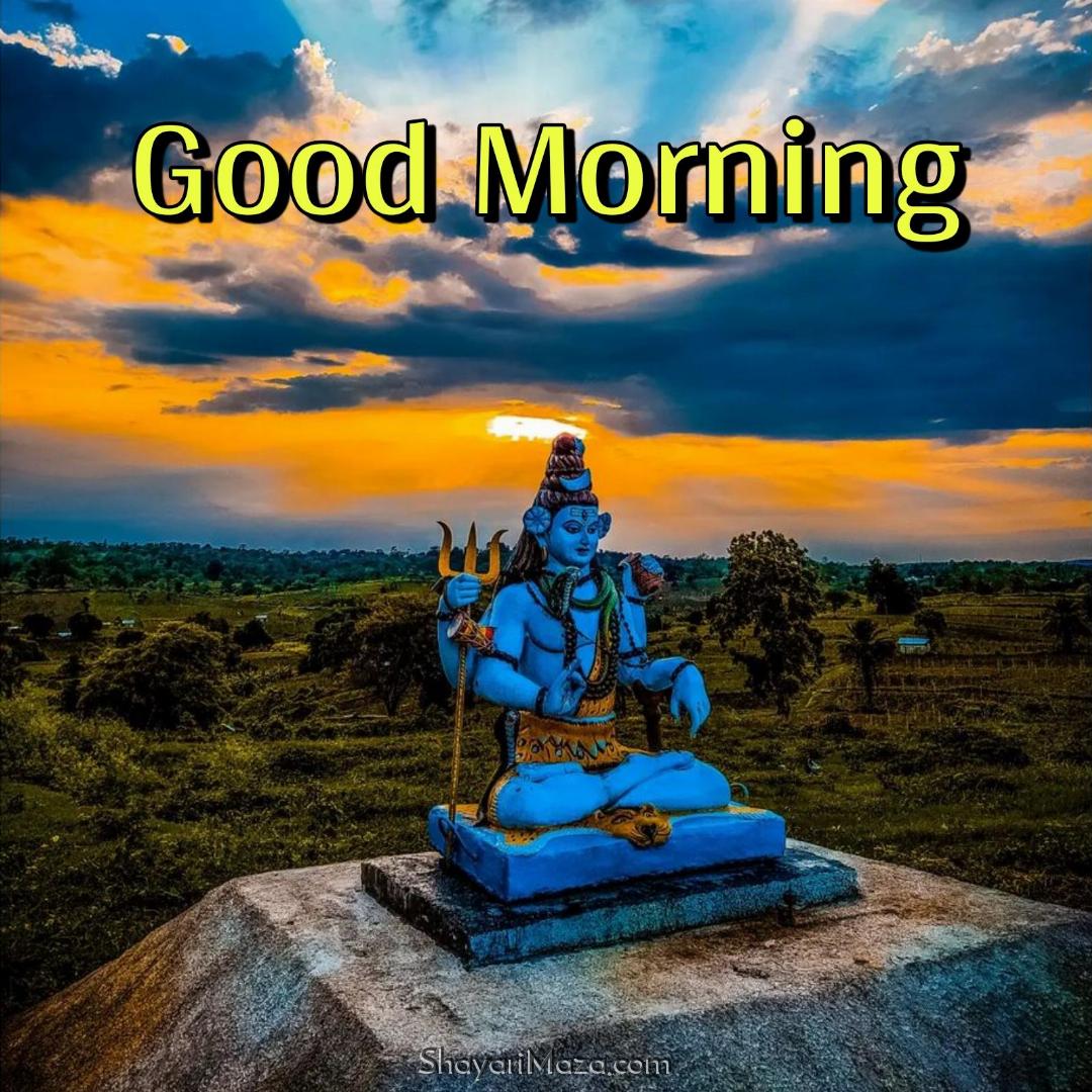 Whatsapp Good Morning Lord Shiva Images