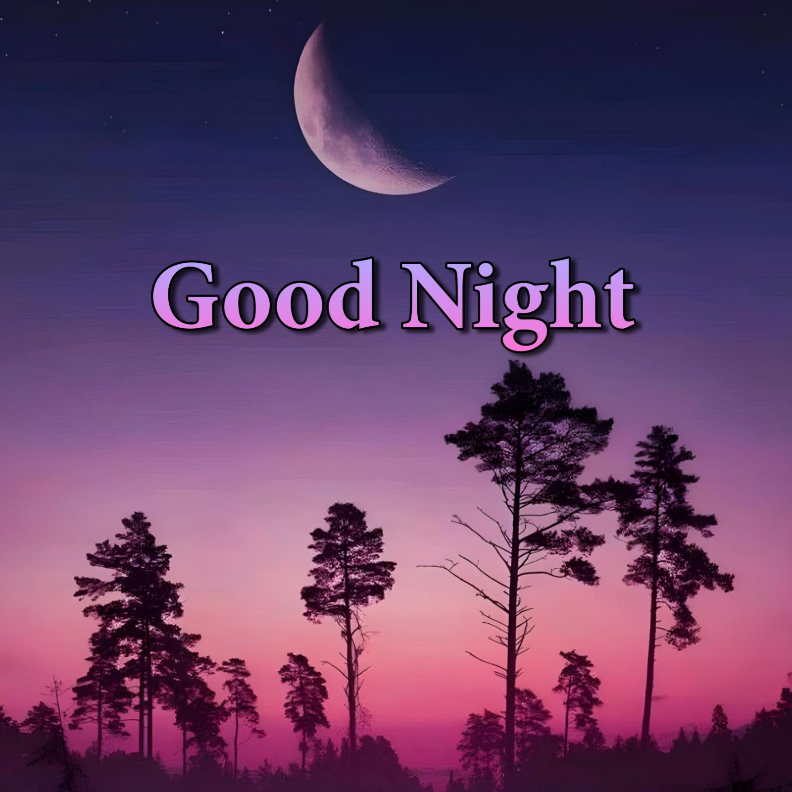 Good Night Romantic Moon Images