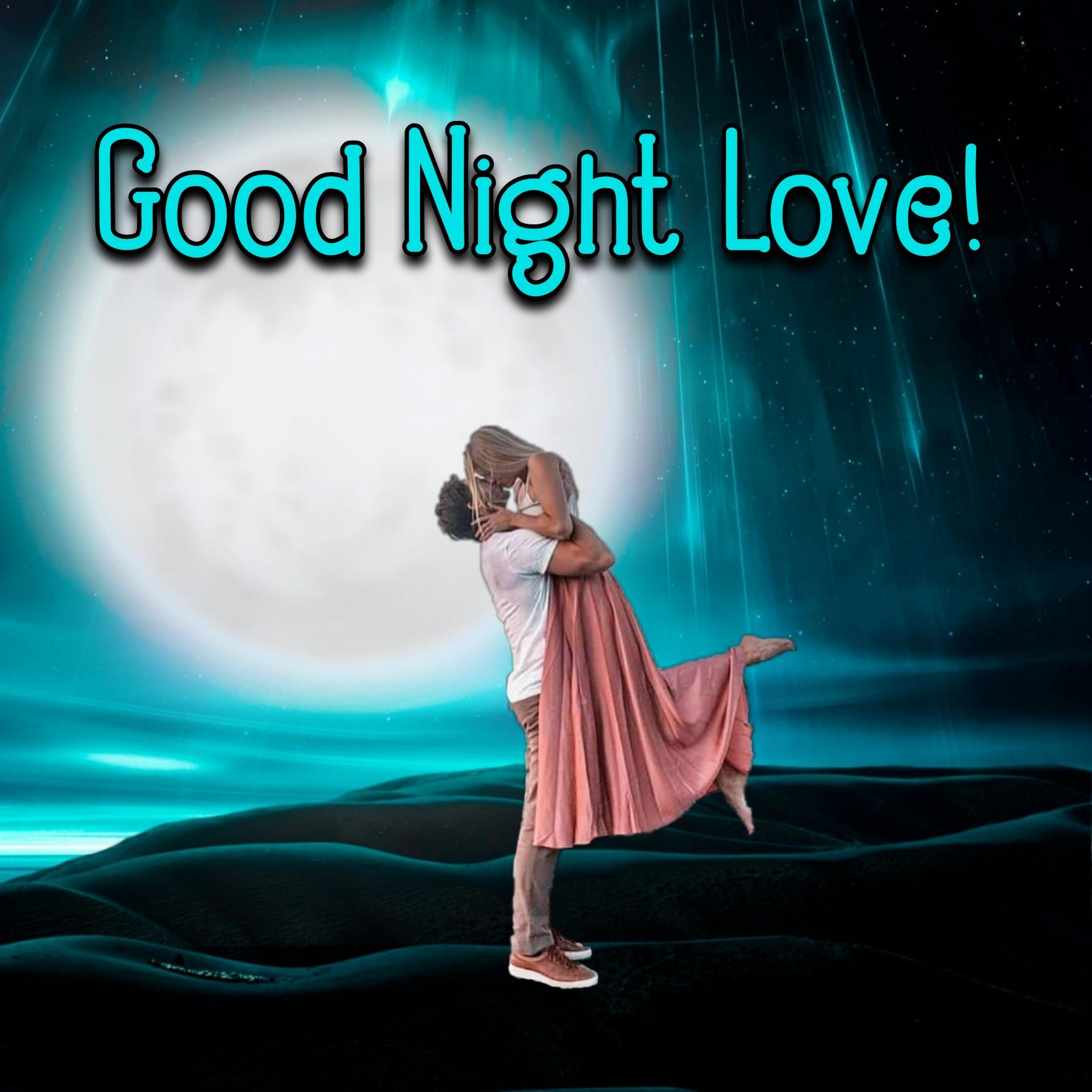 Romantic Good Night Hug Image