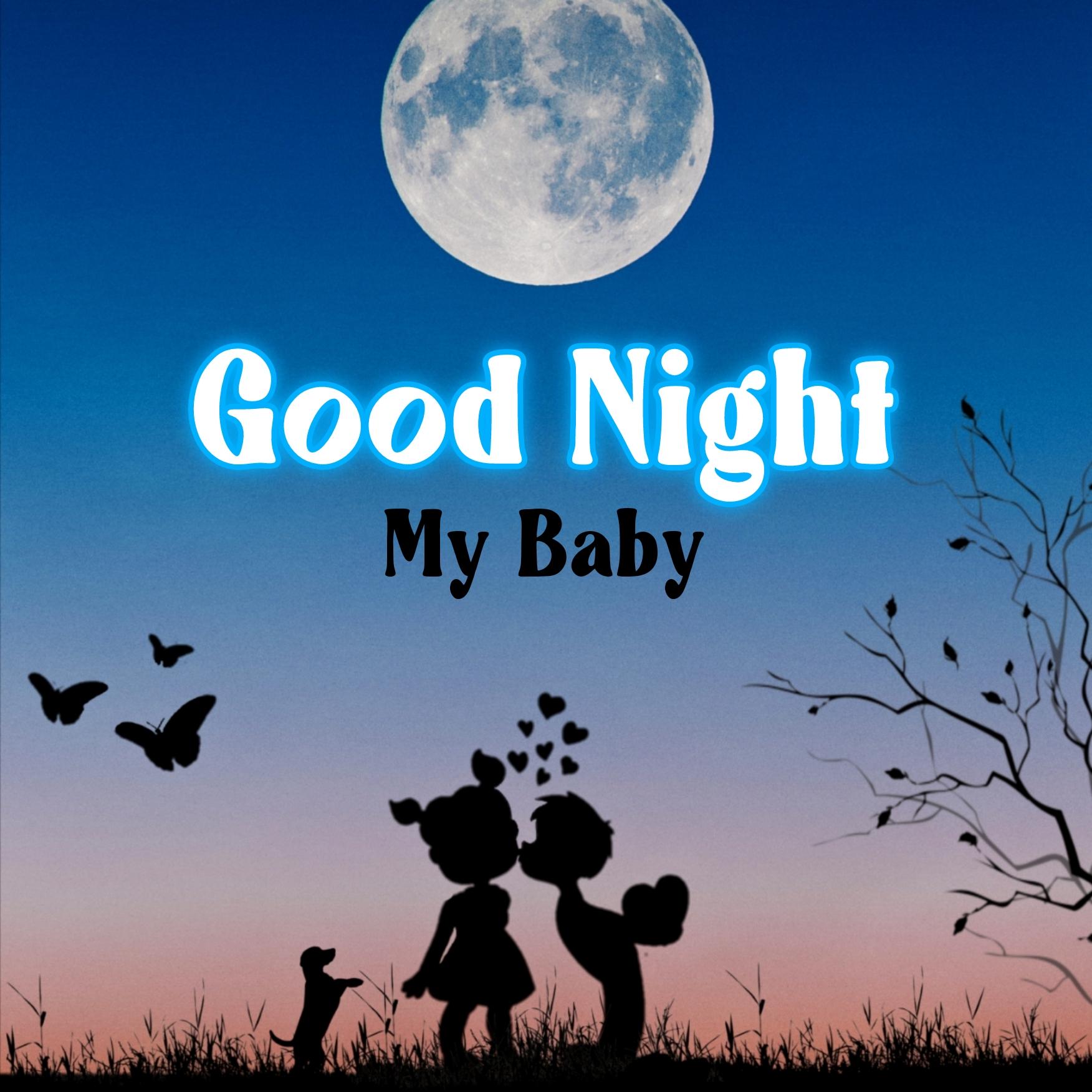 Romantic Good Night My Baby Images