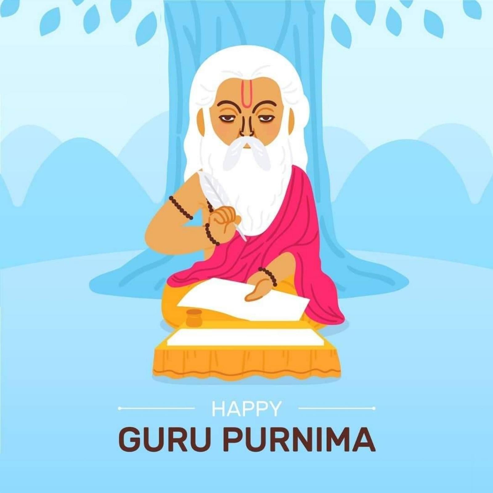 Happy Guru Purnima Hd Wallpaper - ShayariMaza