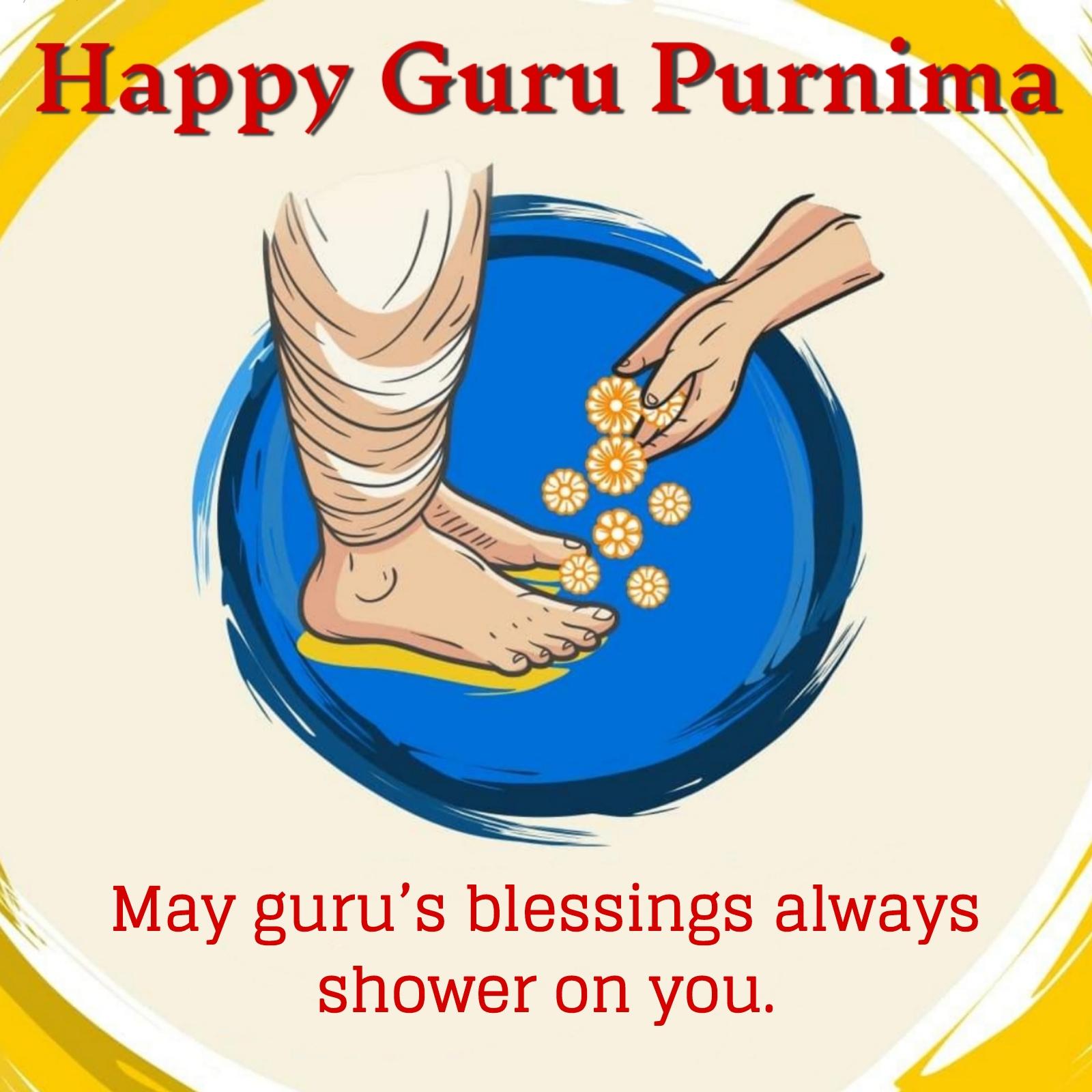 May gurus blessings always shower on you wish you