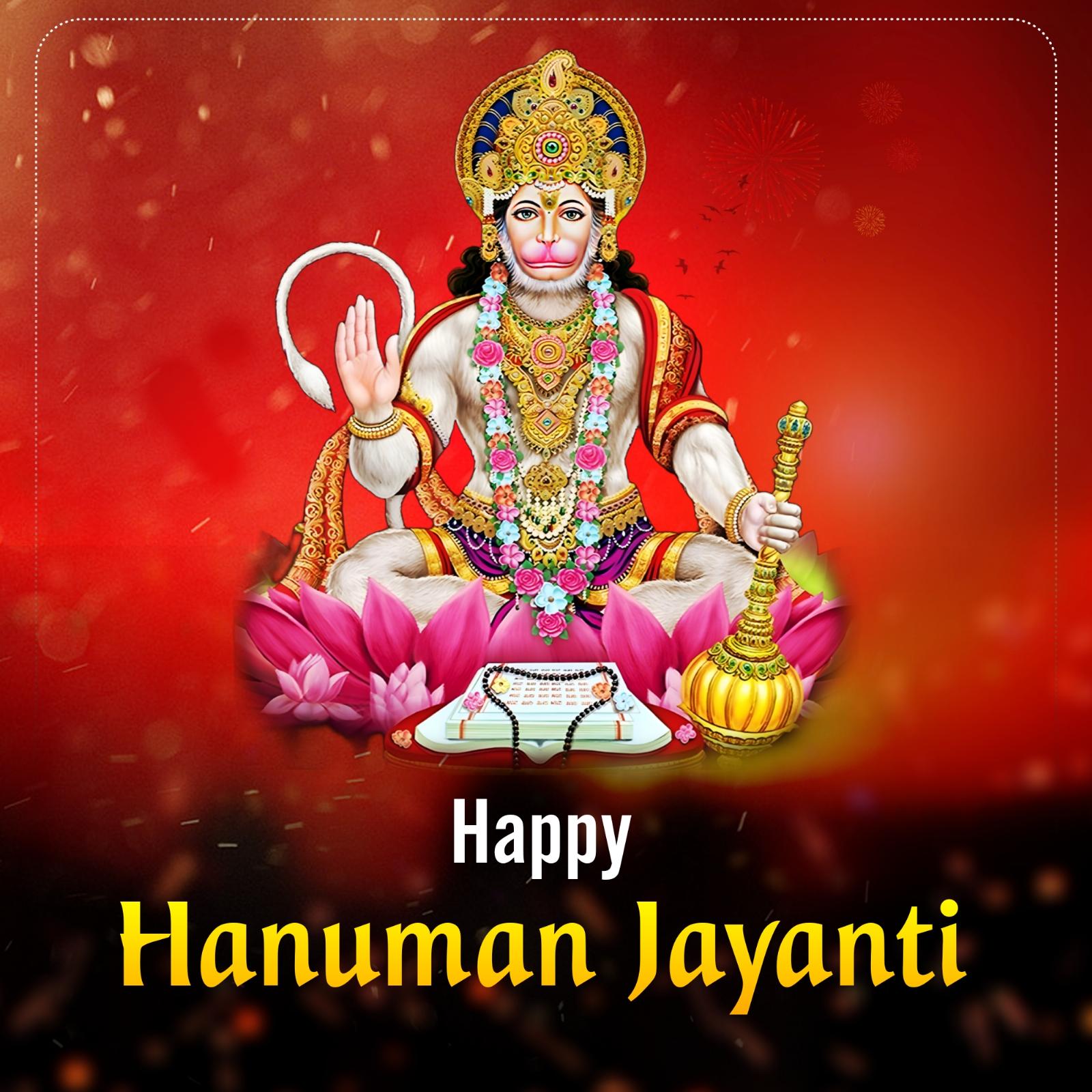 Happy Hanuman Jayanti 2023 Hd Poster