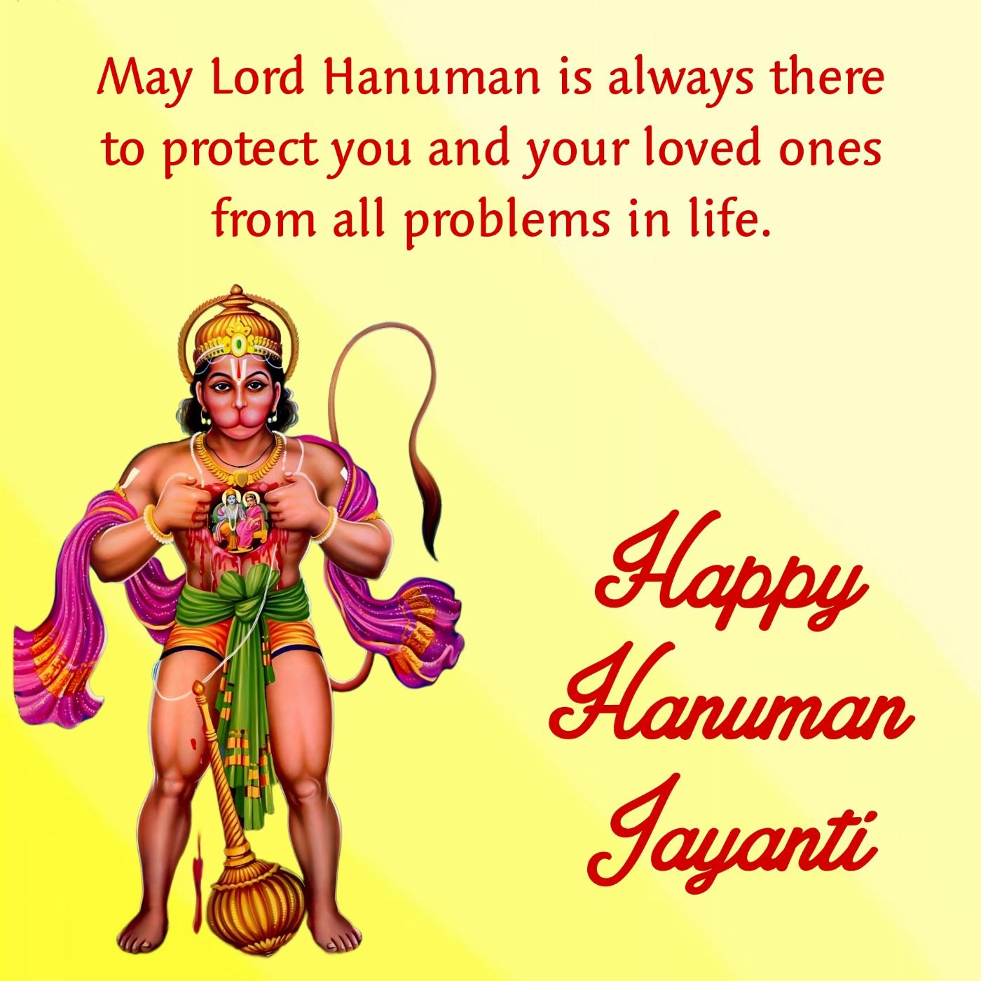 May Lord Hanuman is always there to protect you