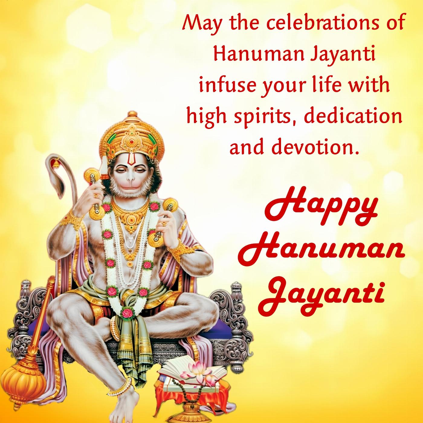 May the celebrations of Hanuman Jayanti infuse your life