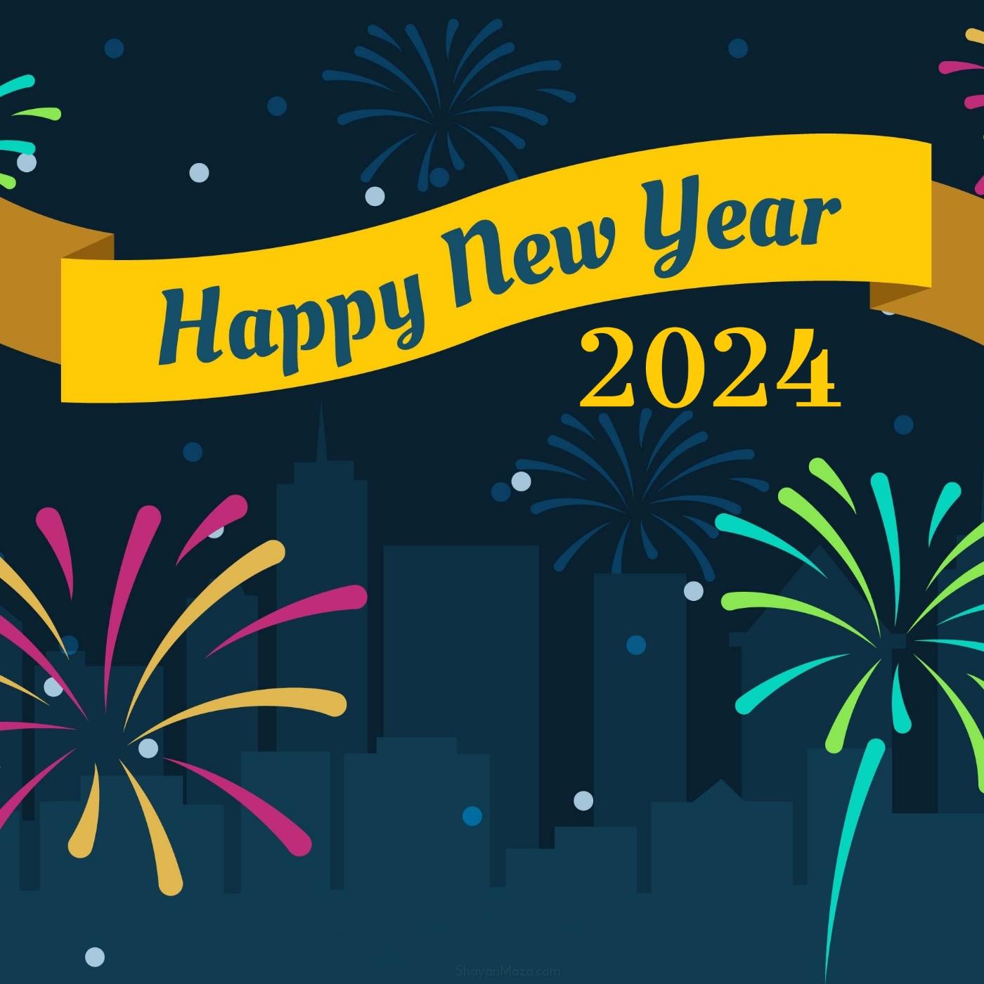 Happy New Year 2024 Images HD Download
