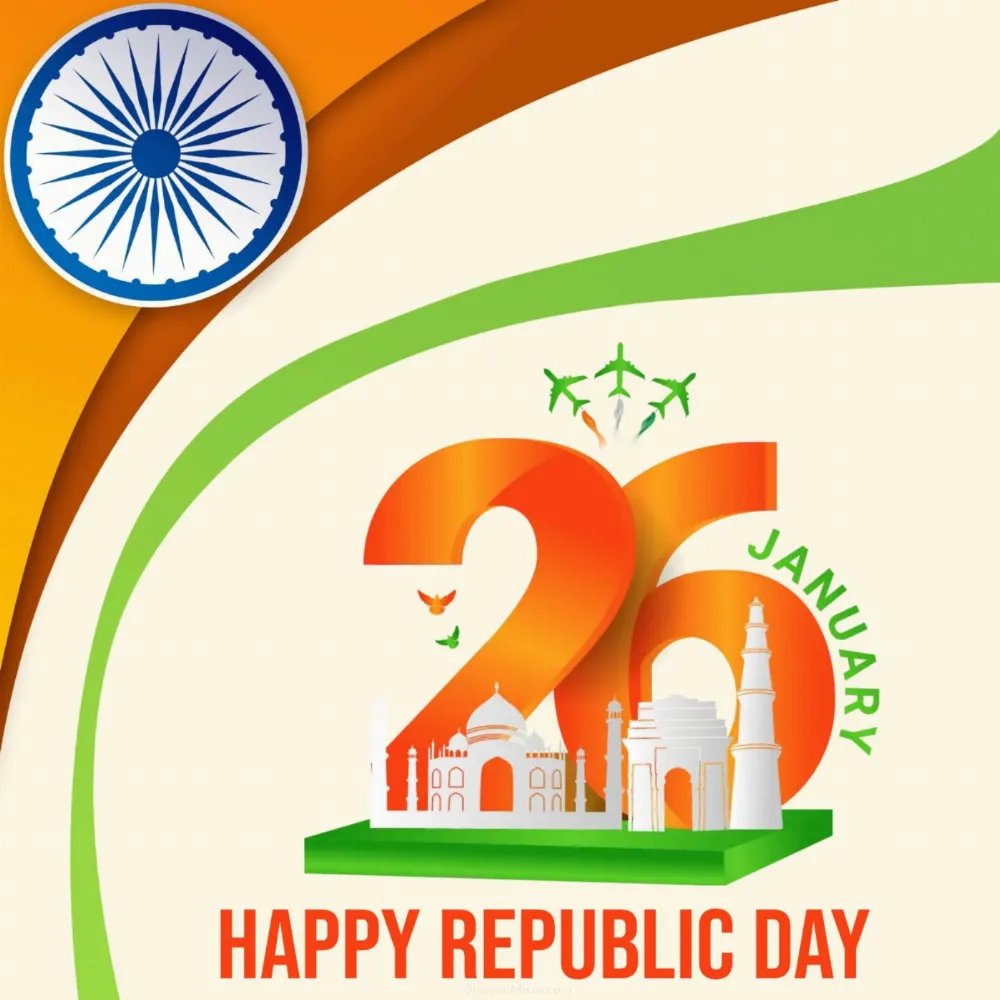26th January Happy Republic Day Images