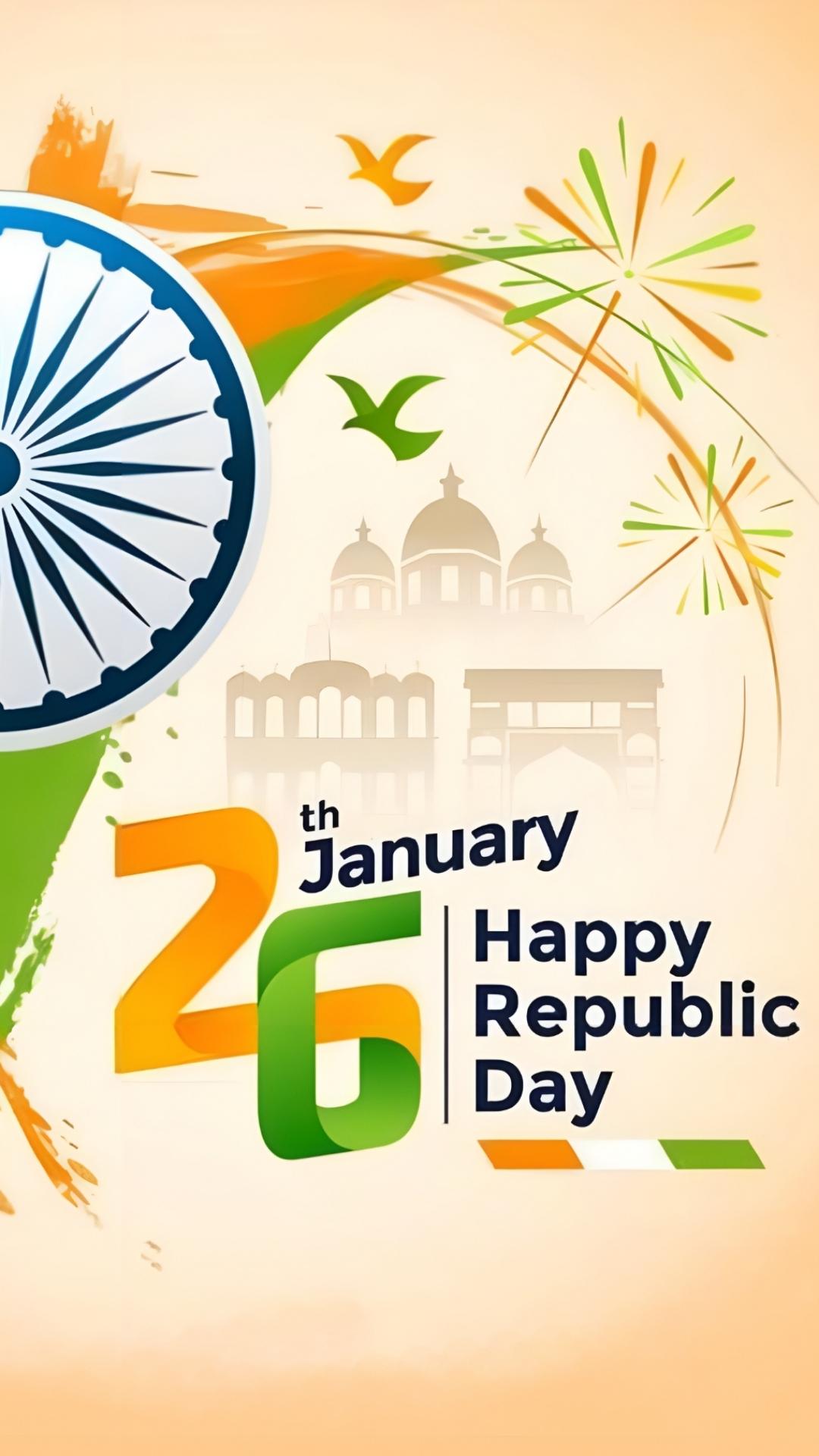 Happy Republic Day Wallpaper - ShayariMaza