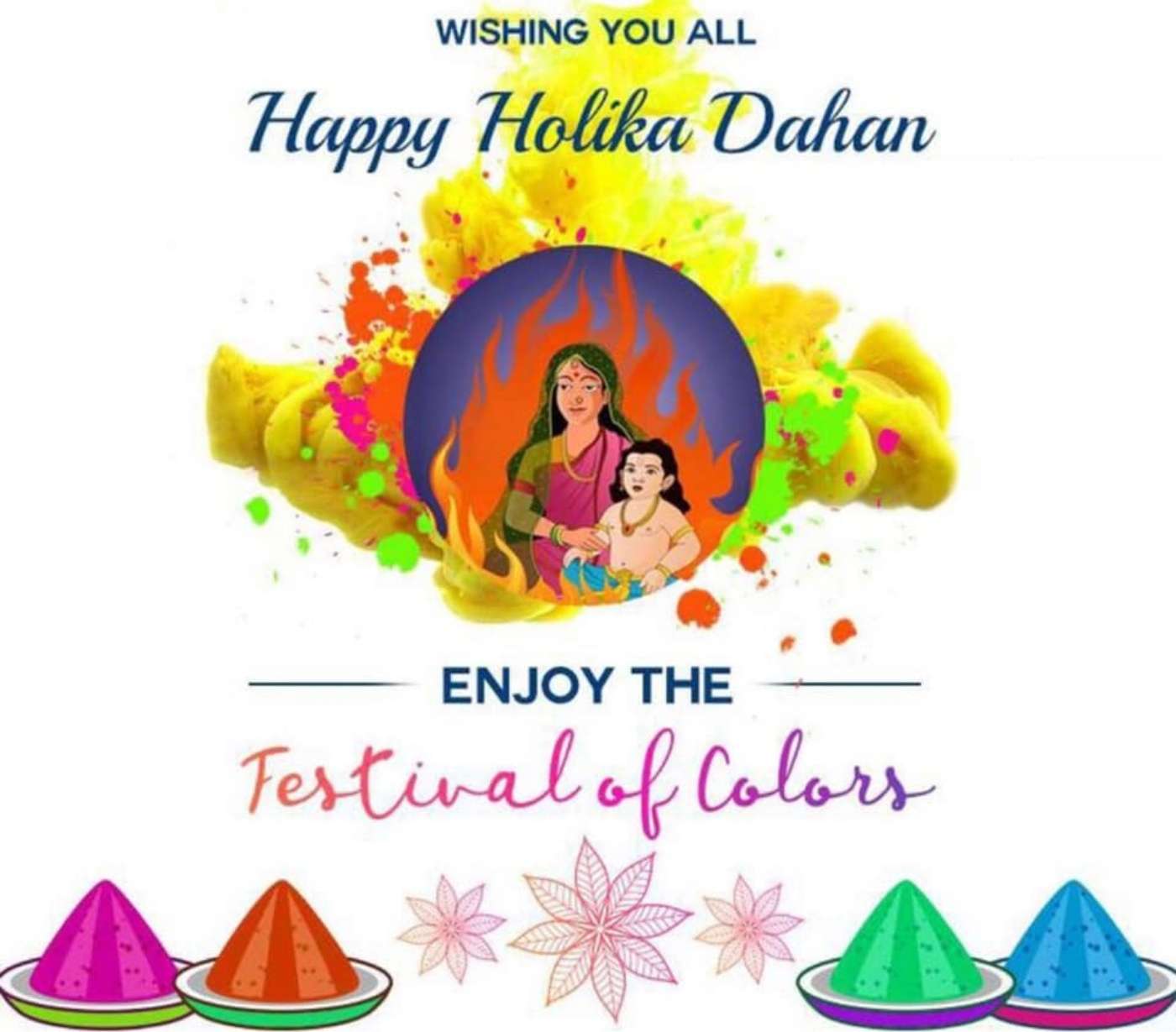 Happy Holika Dahan Image Download