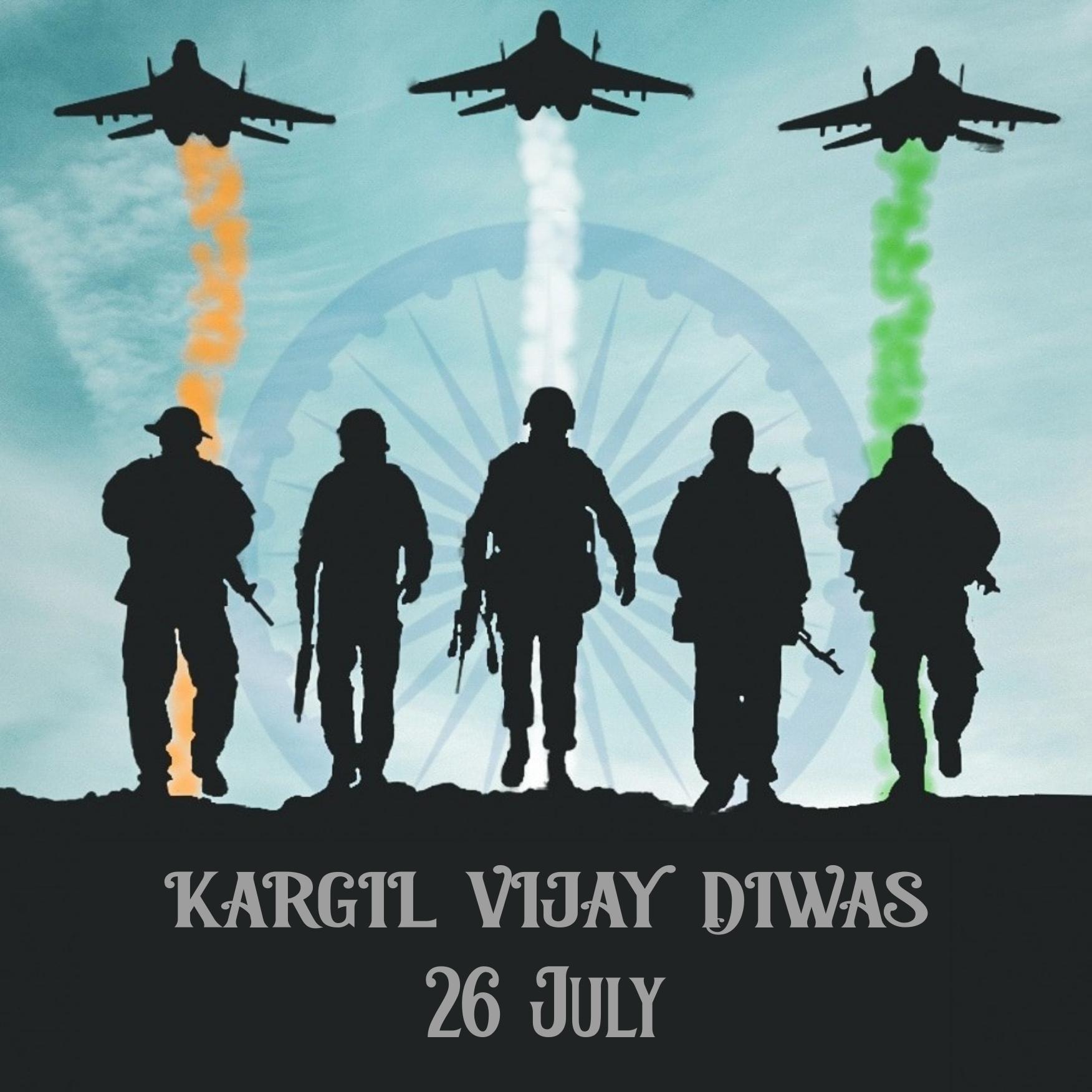 Kargil Vijay Diwas 2022 Poster Hd Download