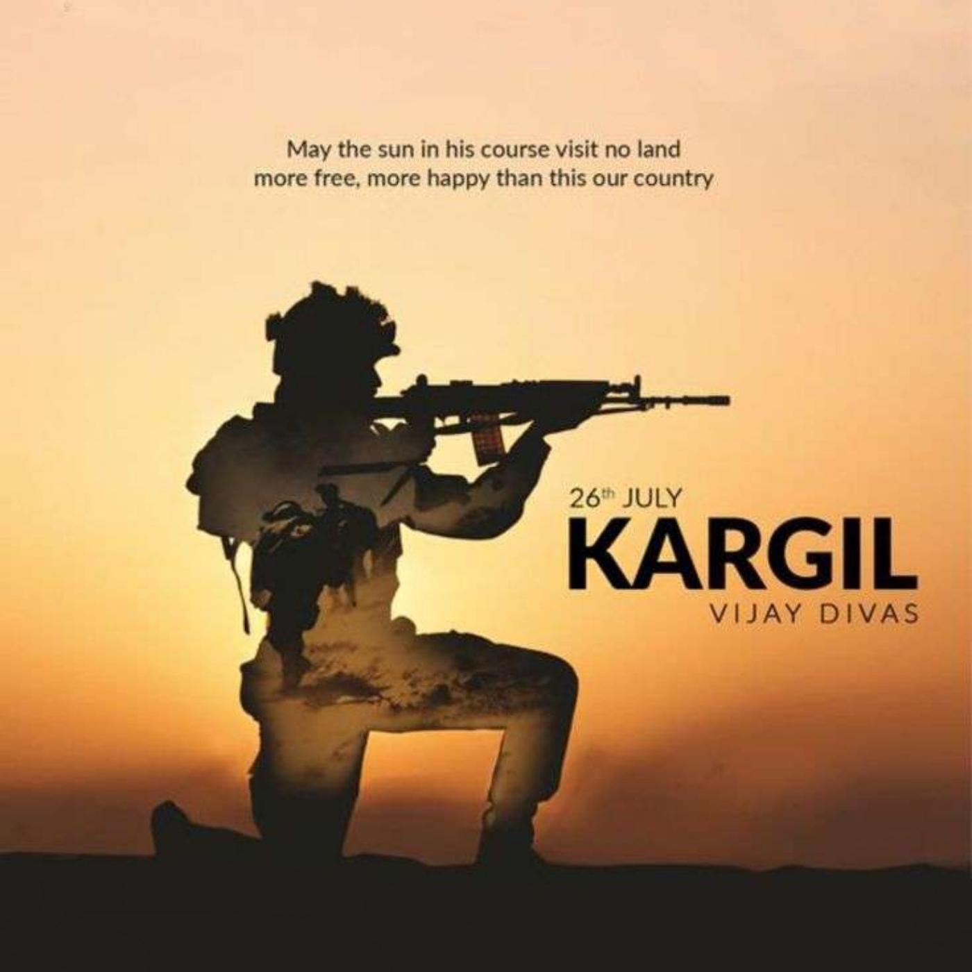 Latest Kargil Vijay Diwas Poster 2022 HD Download