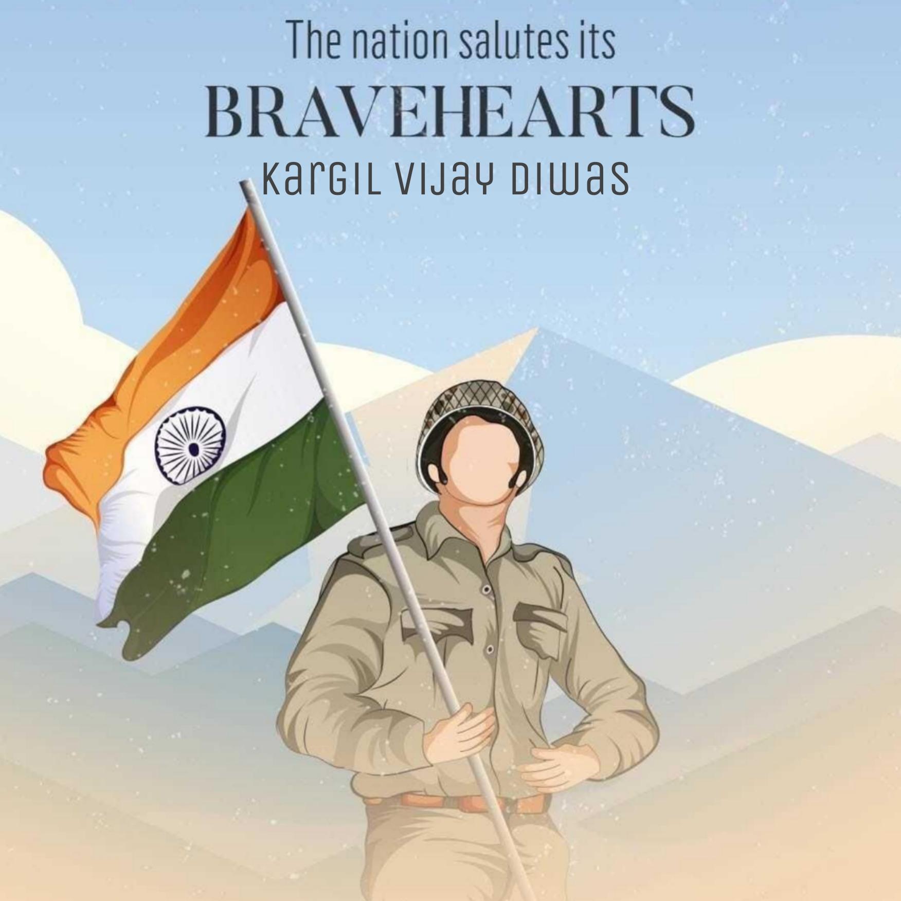 The Nation Salutes Its Bravehearts Kargil Vijay Diwas Images