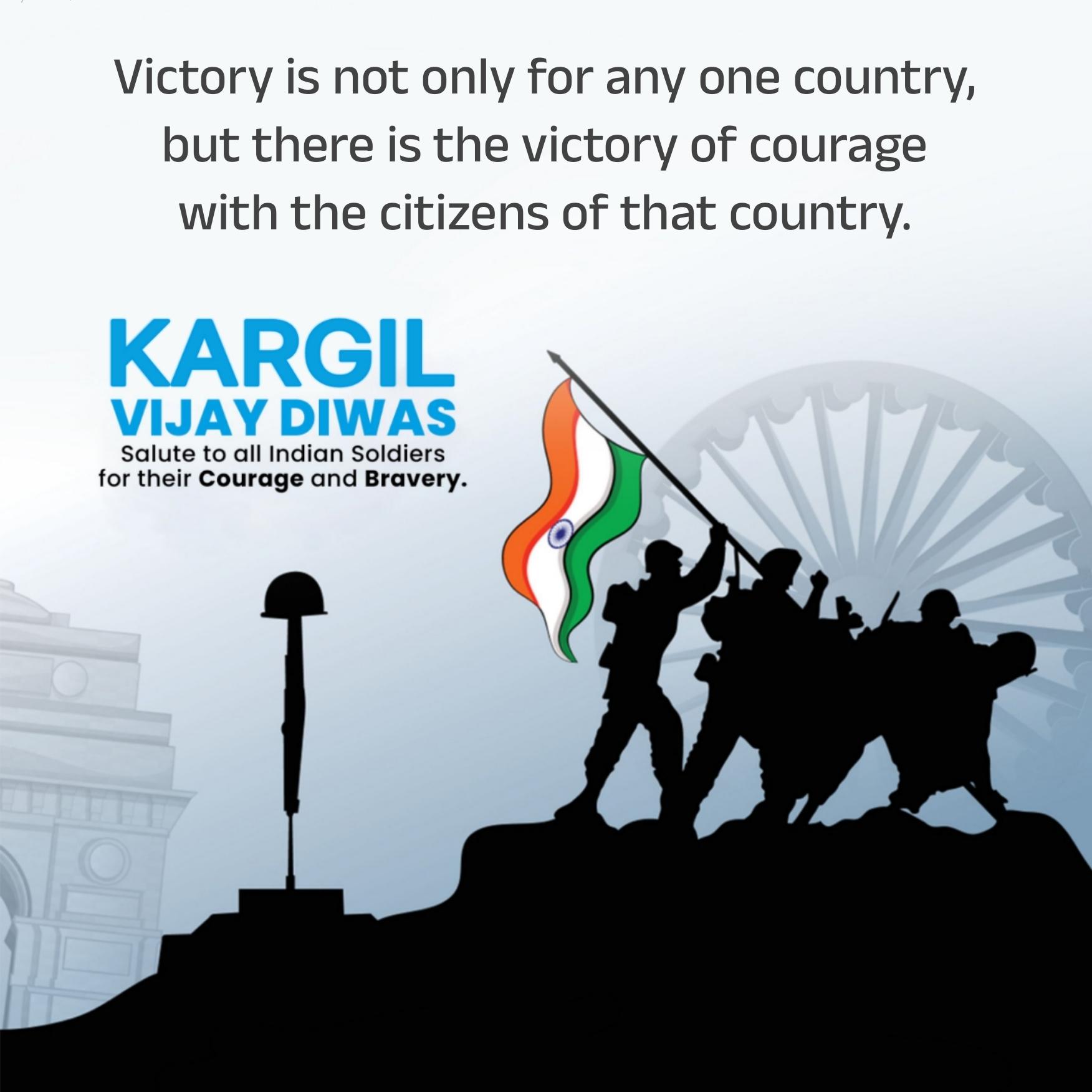 Victory is not only for any one country