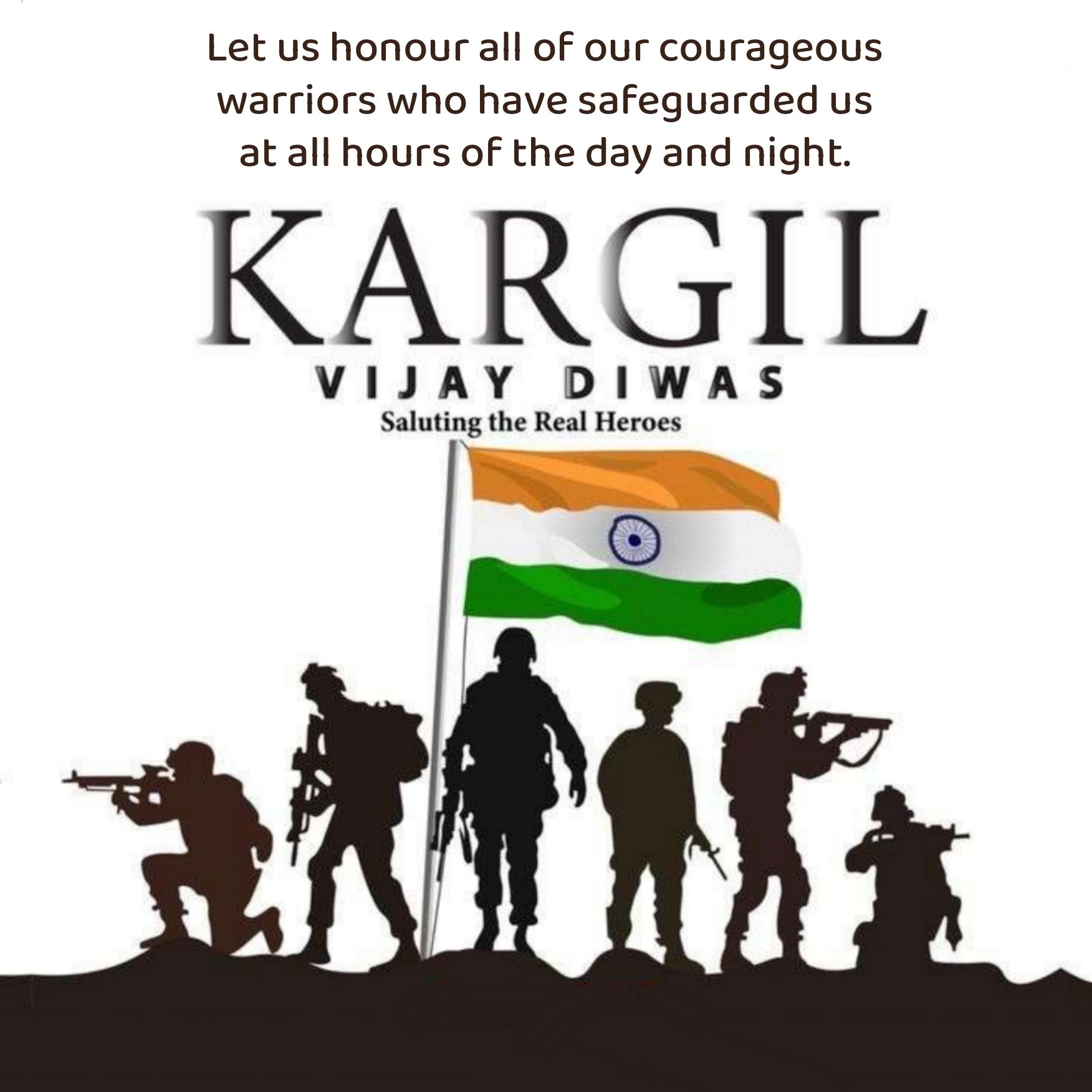 Let us honour all of our courageous warriors who have safeguarded us