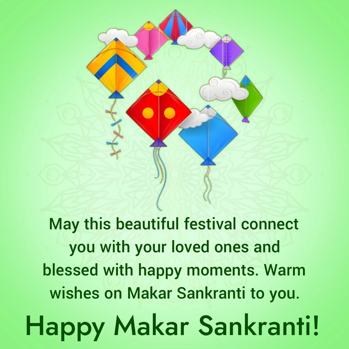 May this beautiful festival connect you with your loved ones