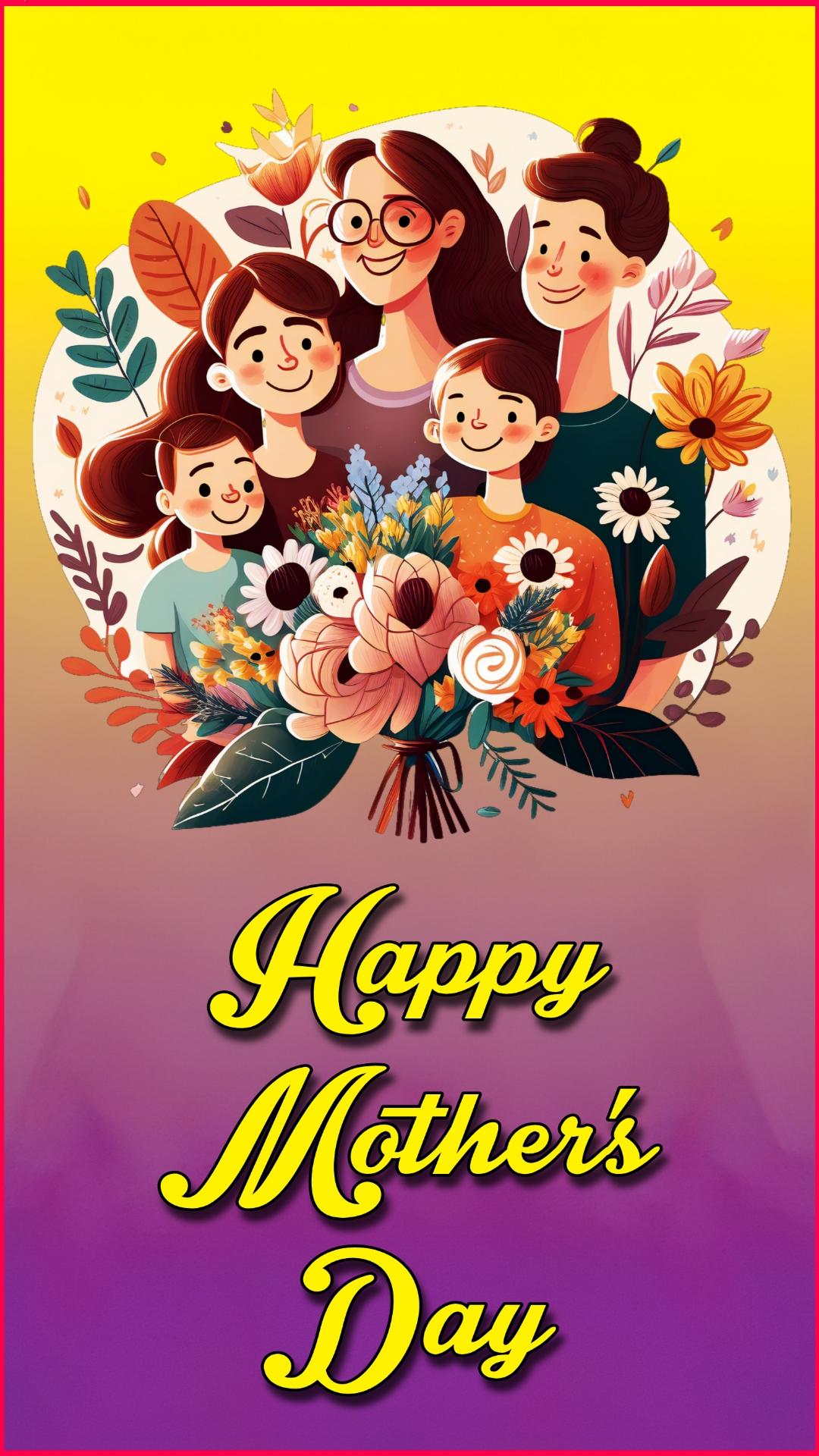 Happy Mothers Day Wallpaper 2023 HD Download