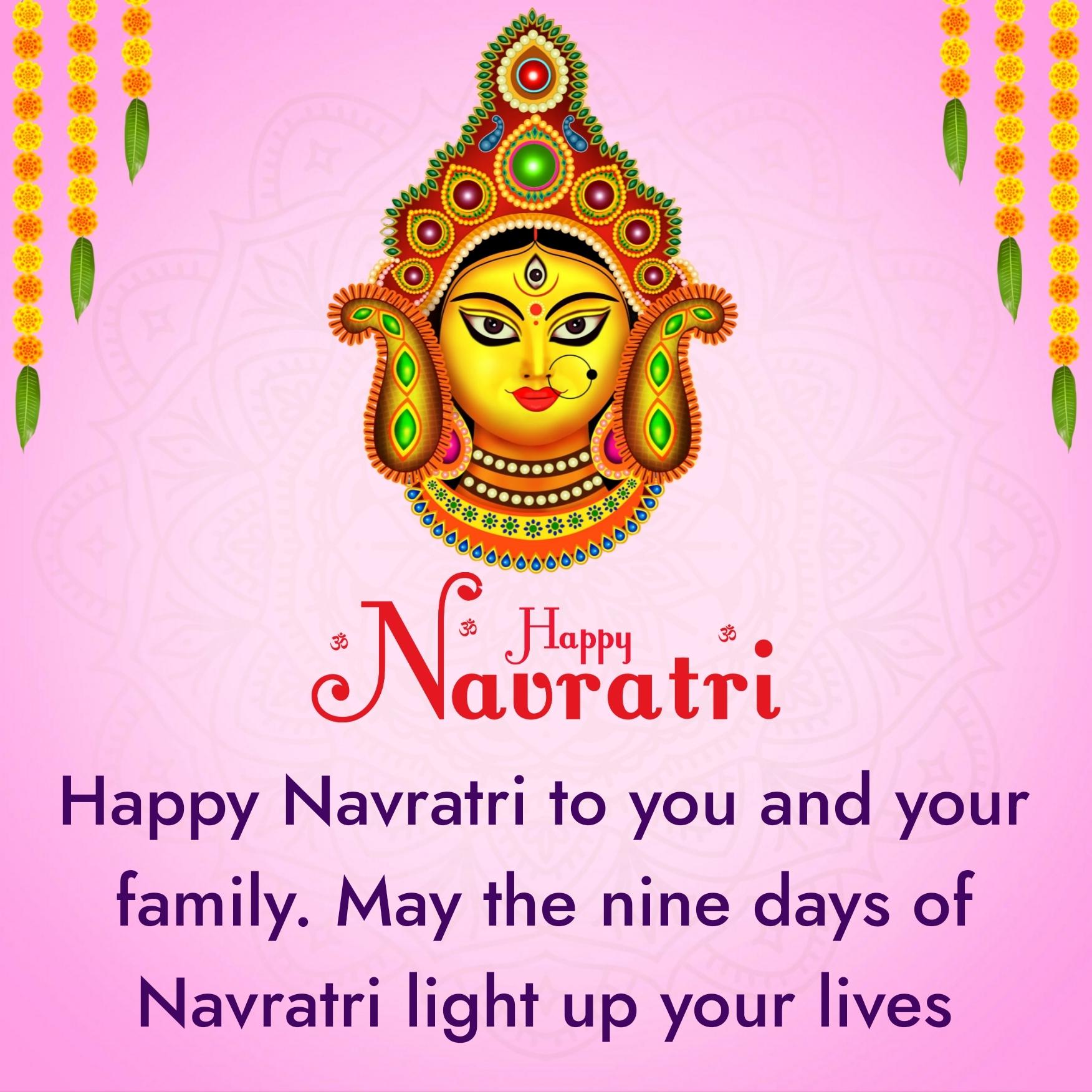 Happy Navratri to you and your family