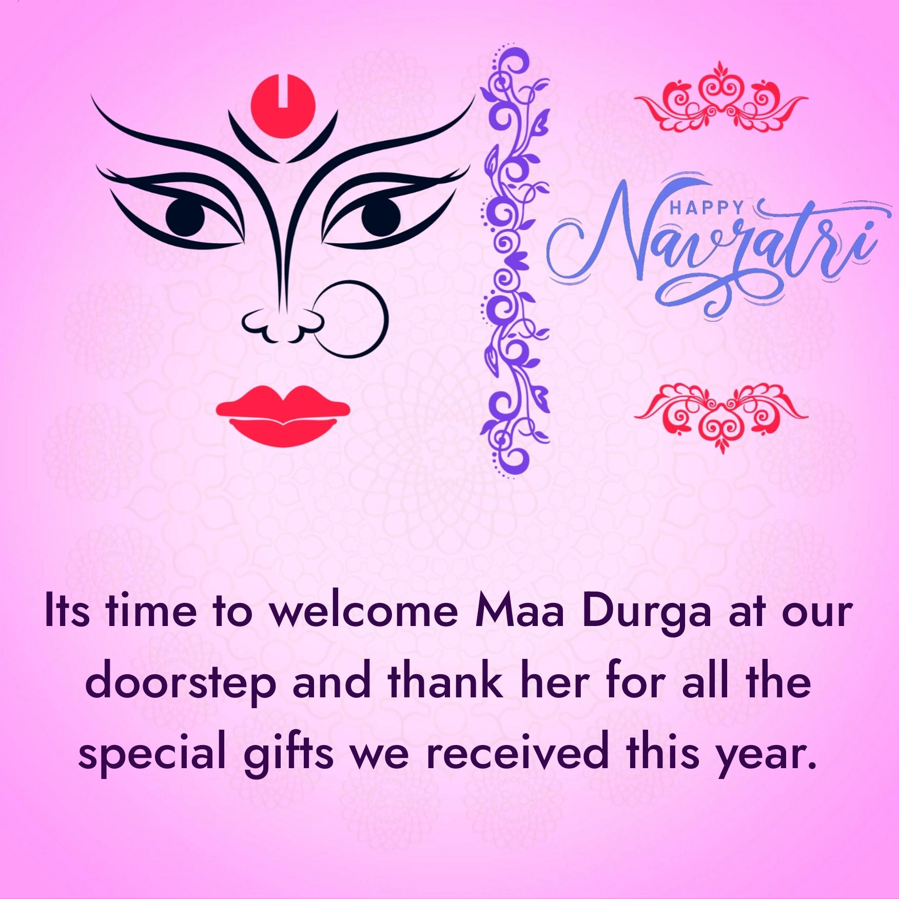 Its time to welcome Maa Durga at our doorstep