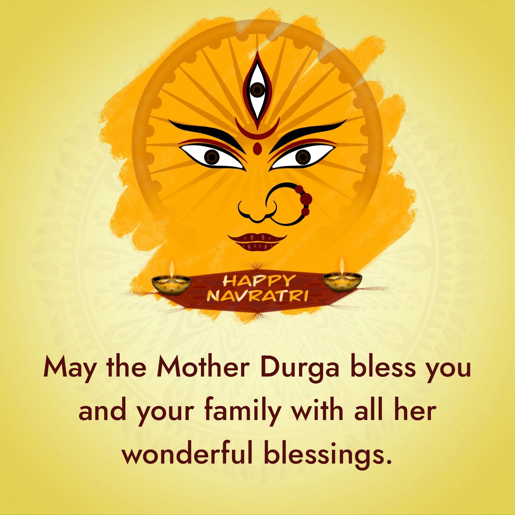 May the Mother Durga bless you and your family