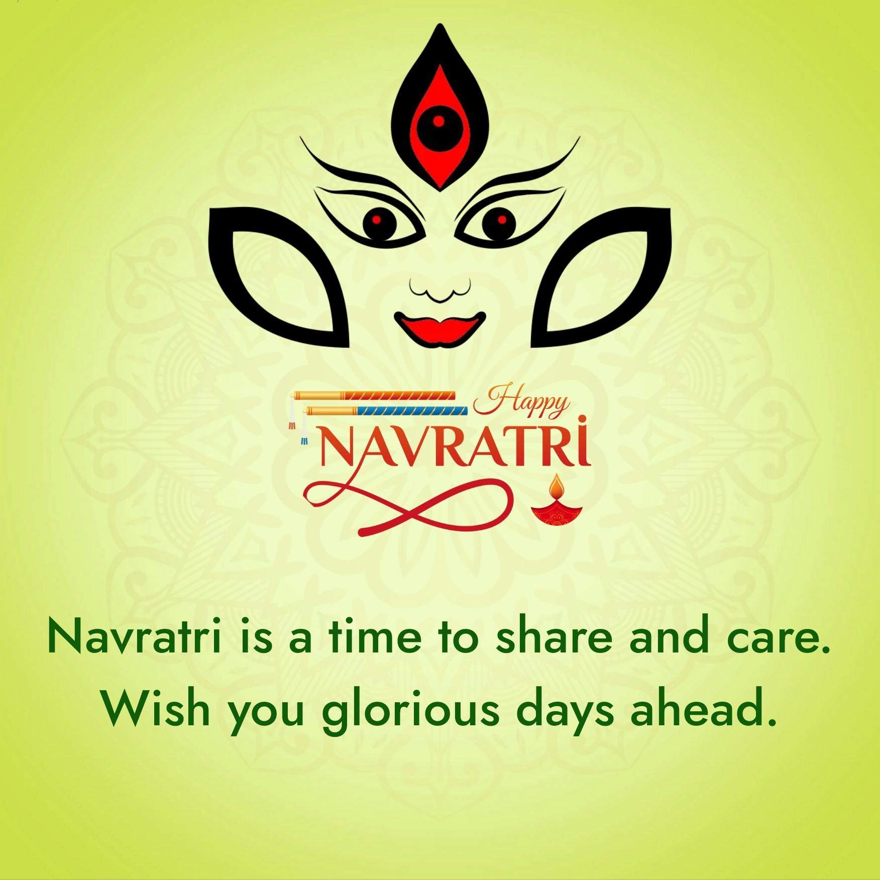 Navratri is a time to share and care