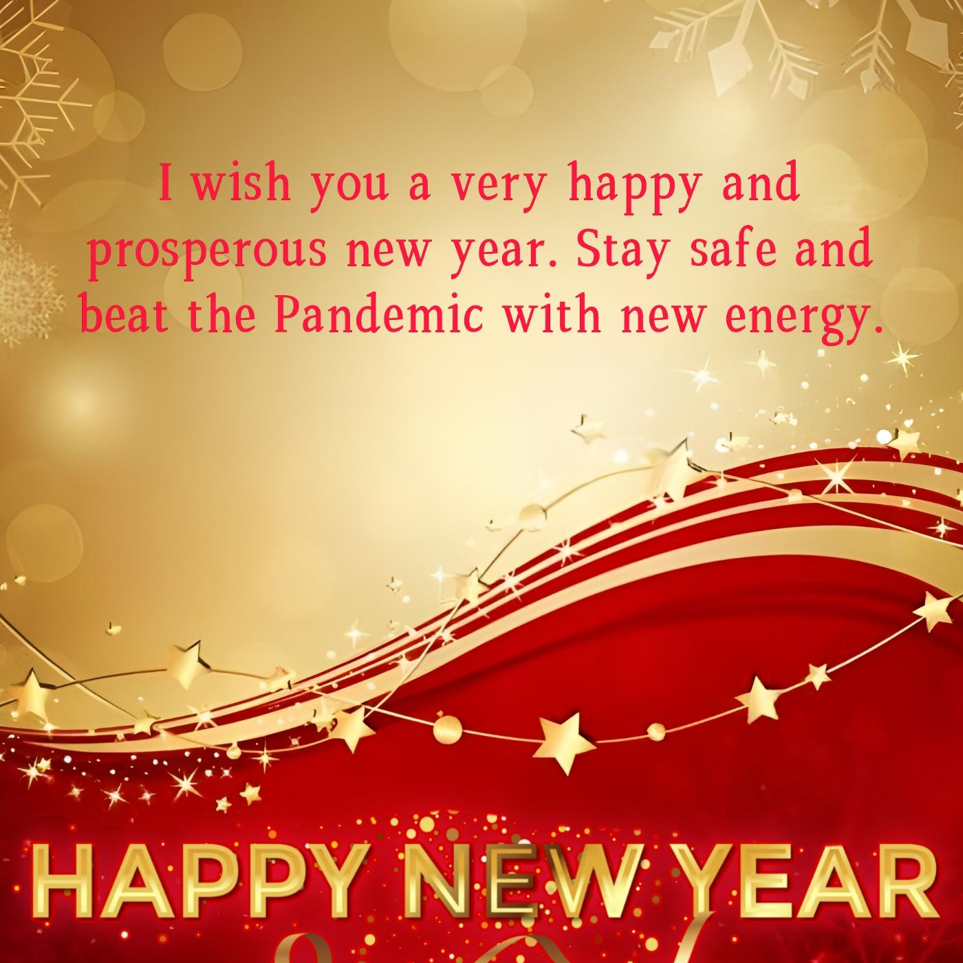 I wish you a very happy and prosperous new year