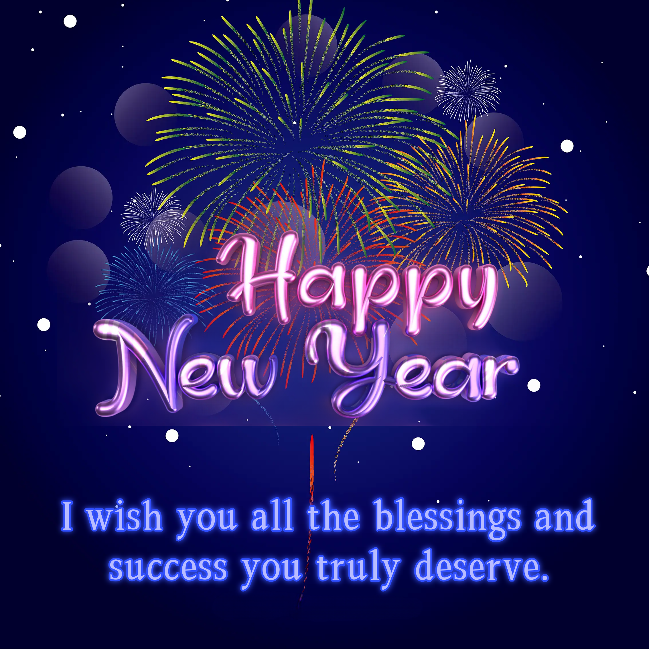 I wish you all the blessings and success you truly deserve
