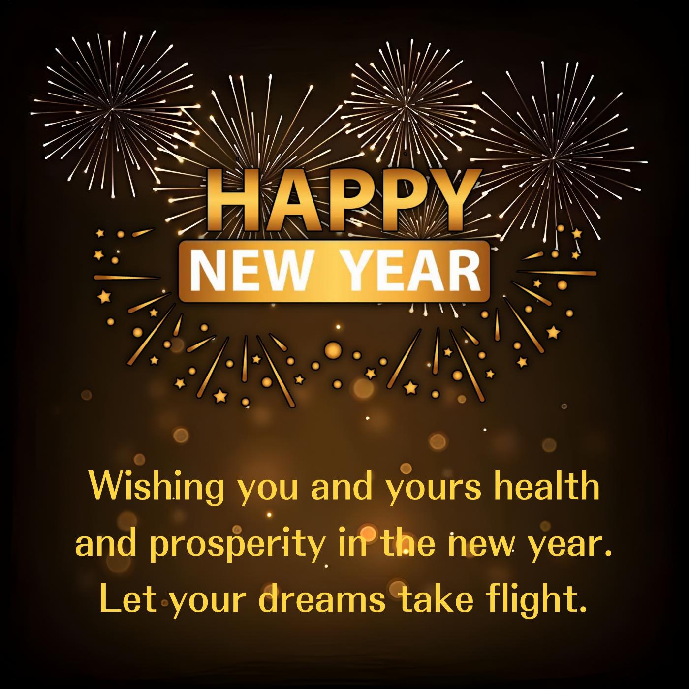 Wishing you and yours health and prosperity in the new year