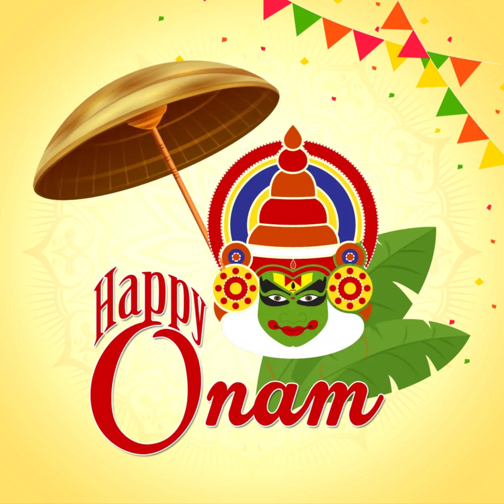 Happy Onam Greetings HD Wallpaper