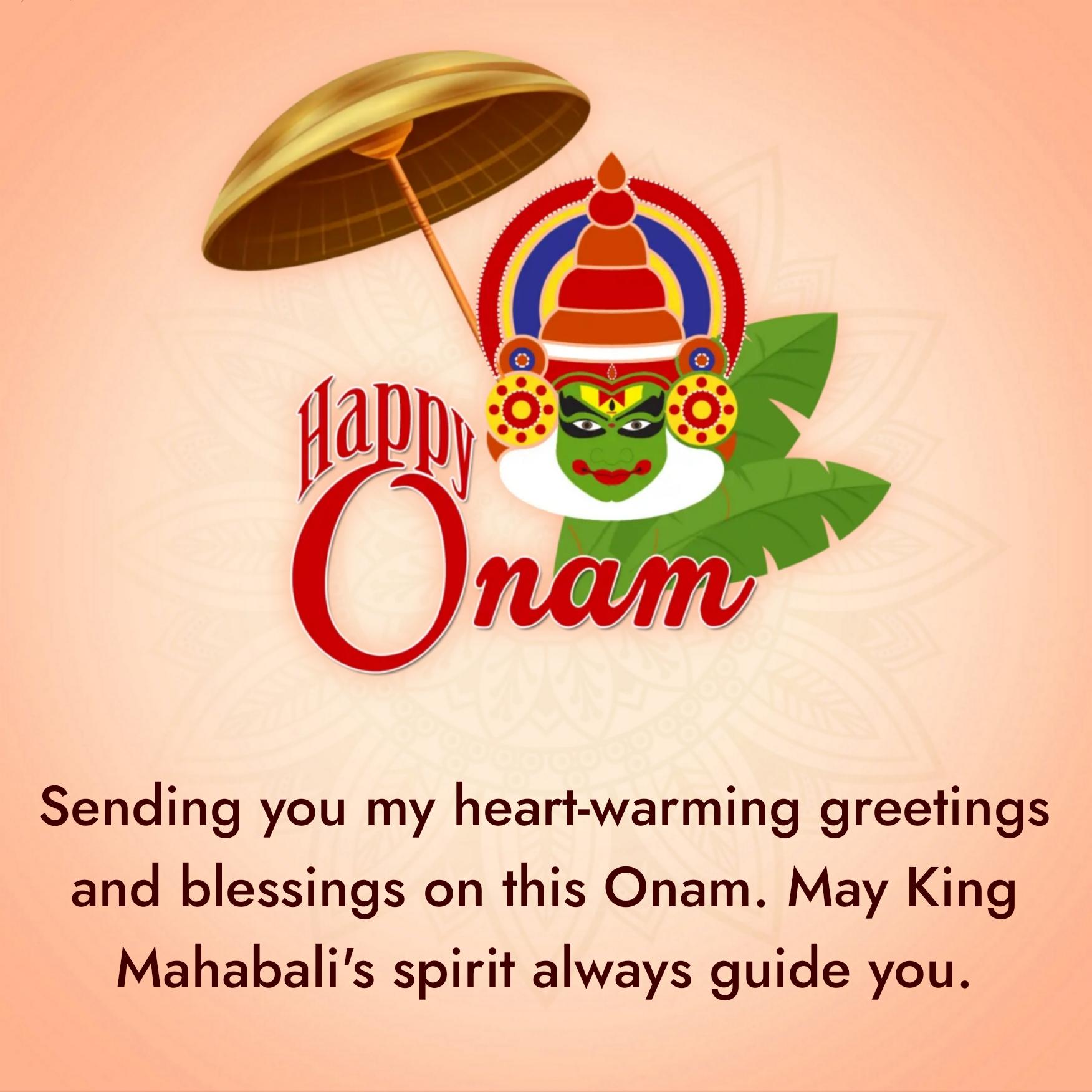 Sending you my heart-warming greetings and blessings