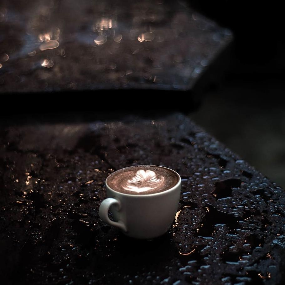 Rain With Coffee Images