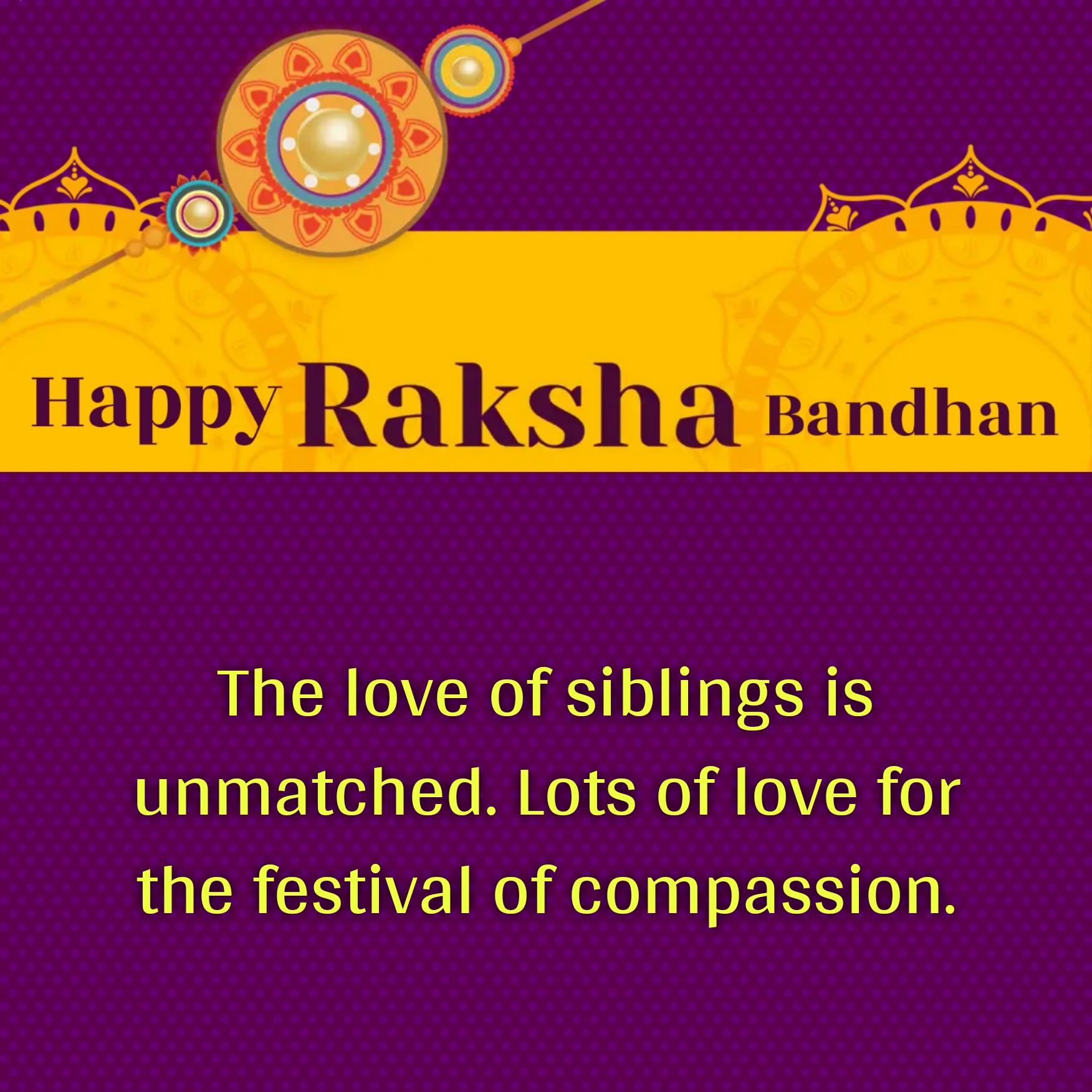 The love of siblings is unmatched Lots of love for the festival
