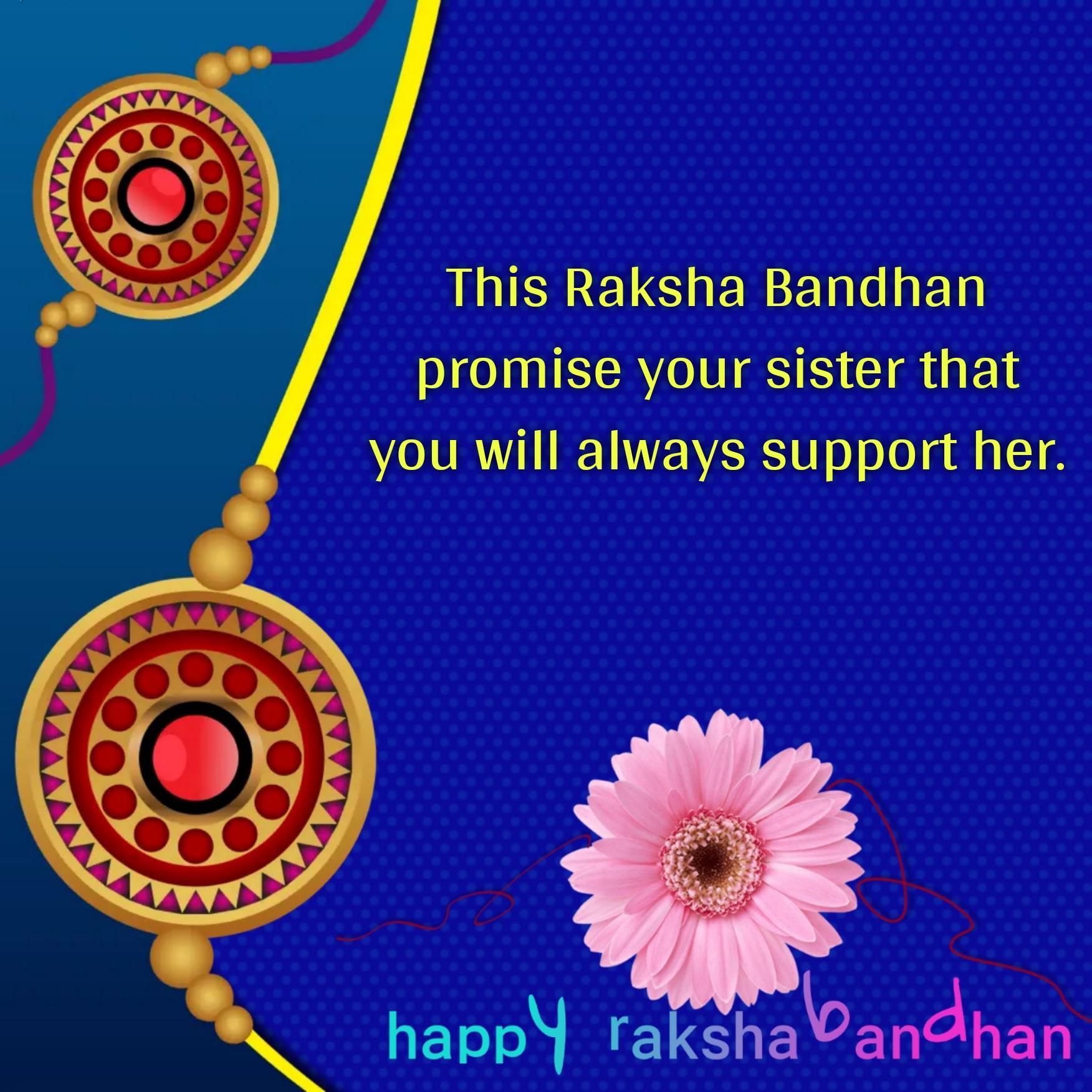 This Raksha Bandhan promise your sister