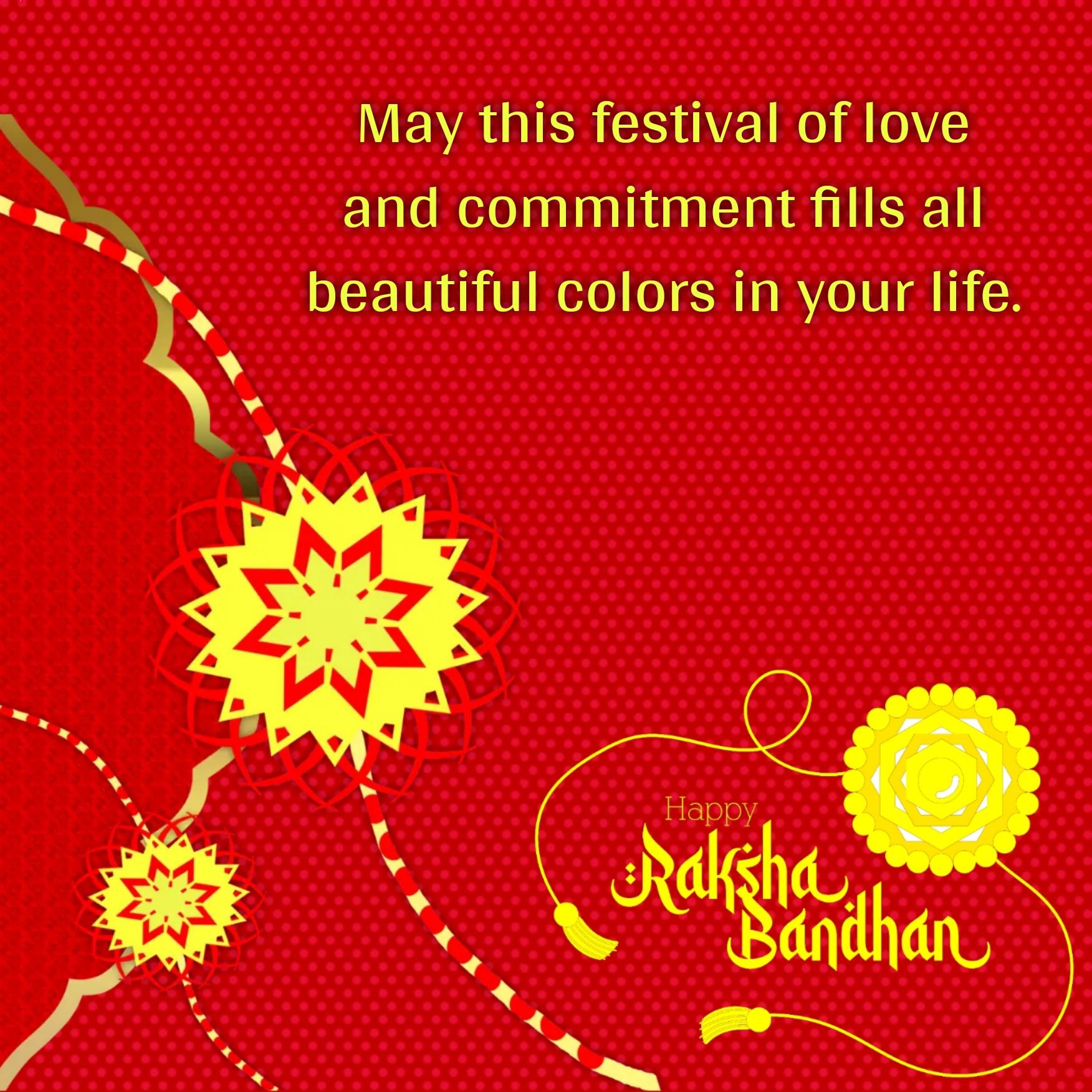 May this festival of love and commitment fills all beautiful colors