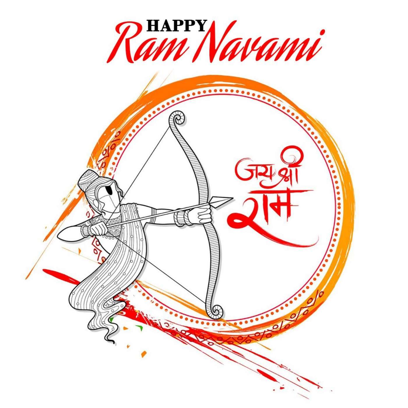 Happy Ram Navami Hd Wallpaper