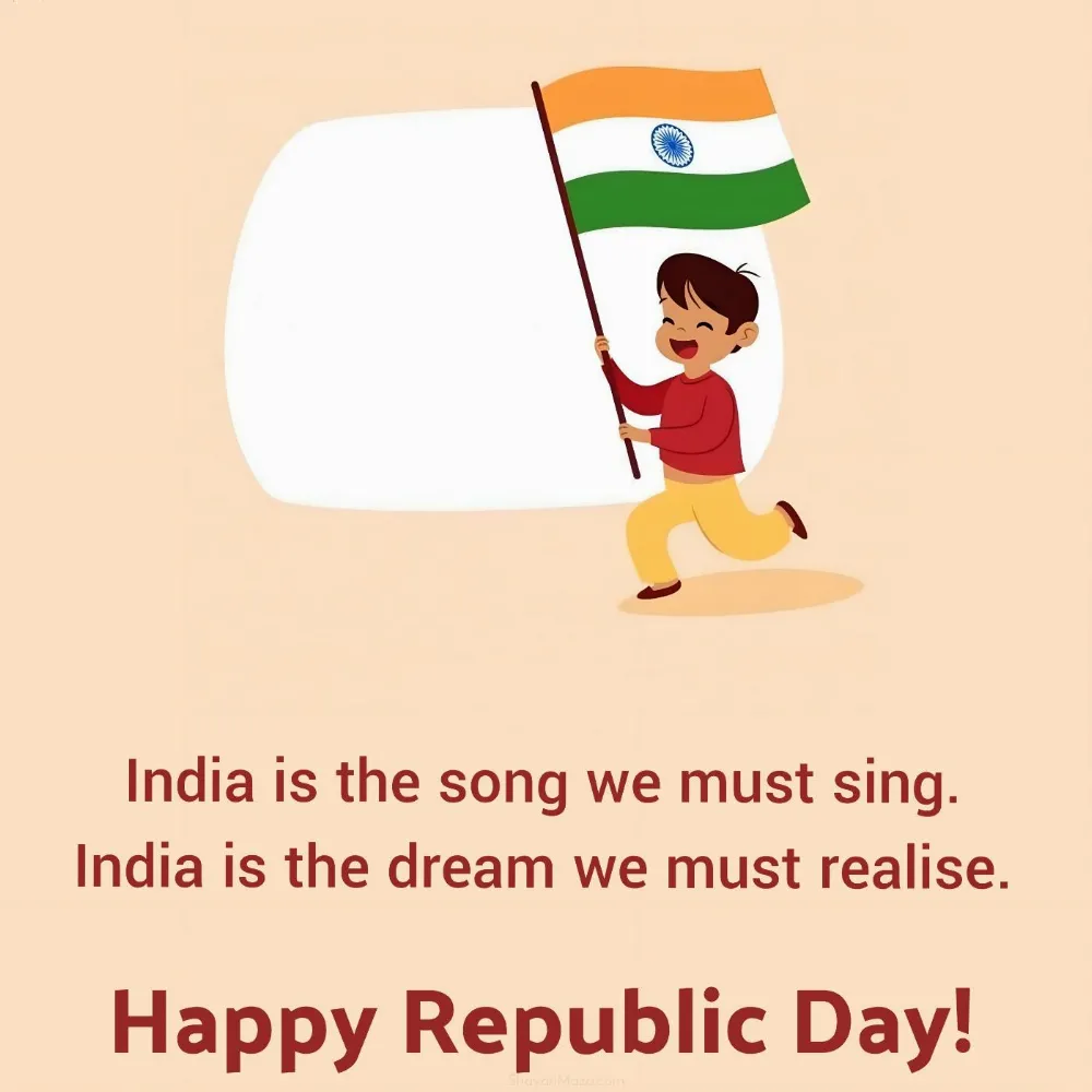 India is the song we must sing