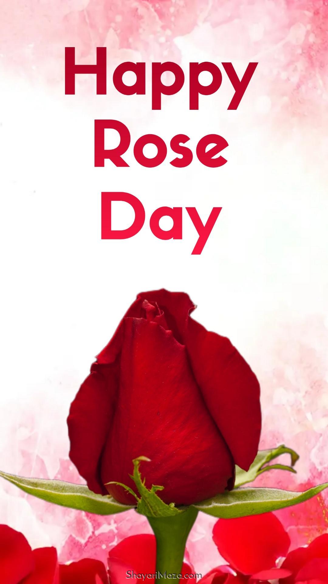 Happy Rose Day Wallpaper