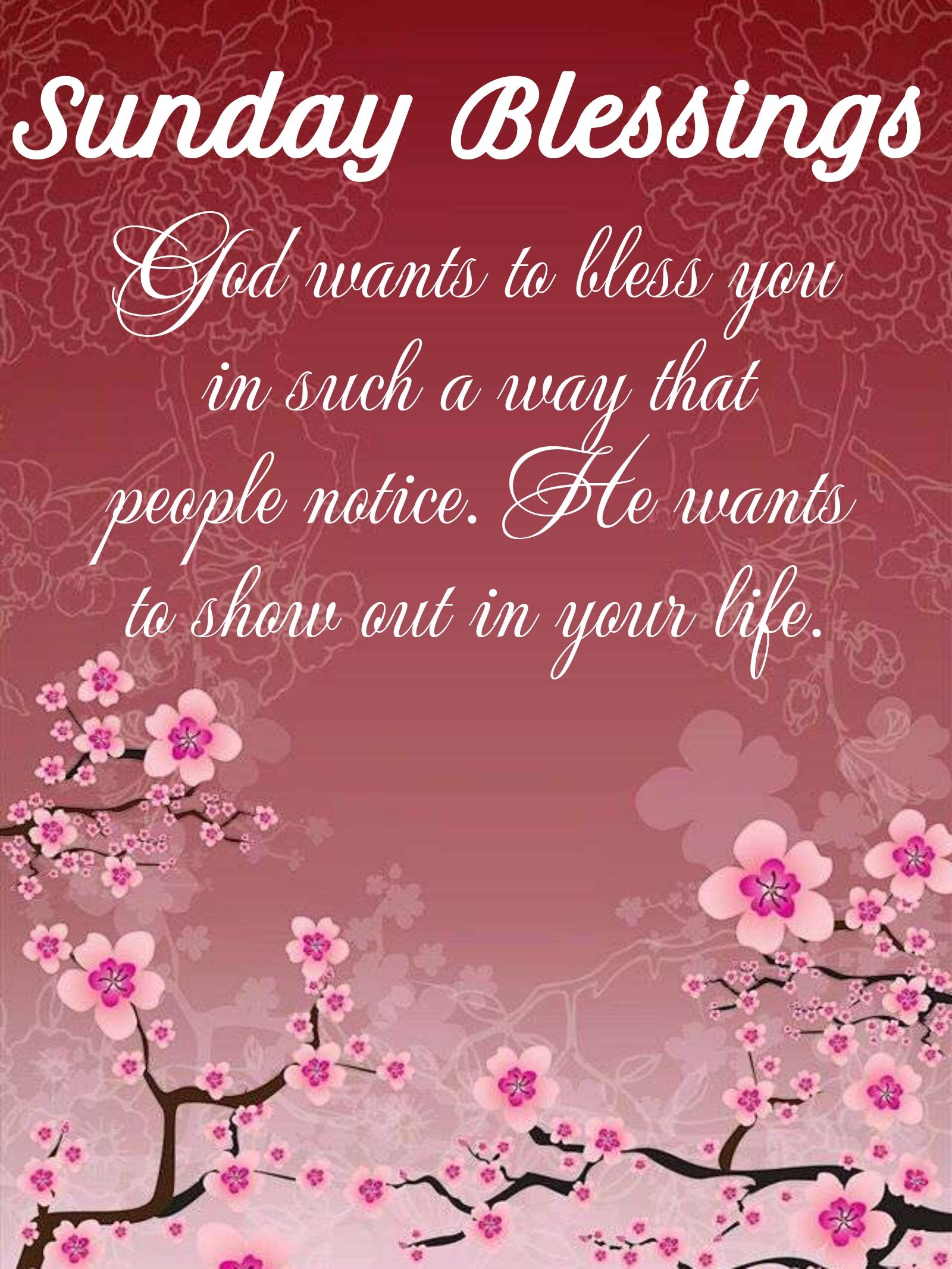 God wants to bless you in such a way that people notice He wants to show out in your life