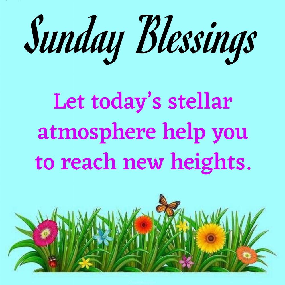 Let todays stellar atmosphere help you to reach new heights