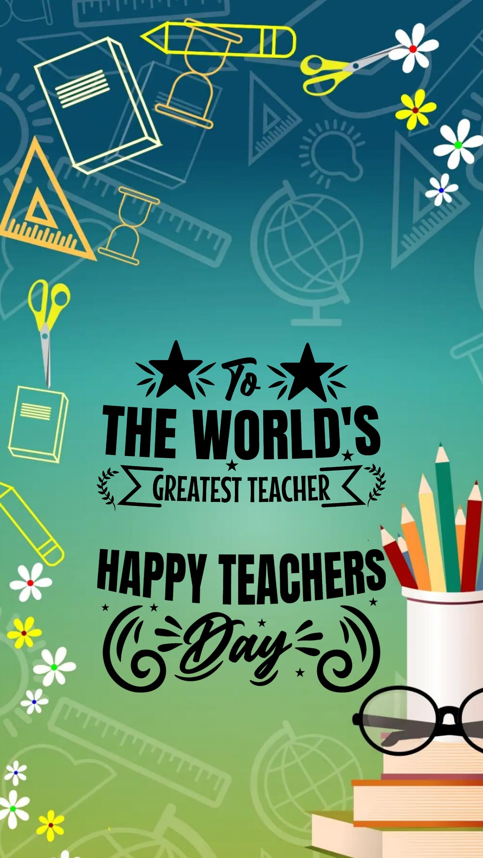 Happy Teacher's Day Wallpaper