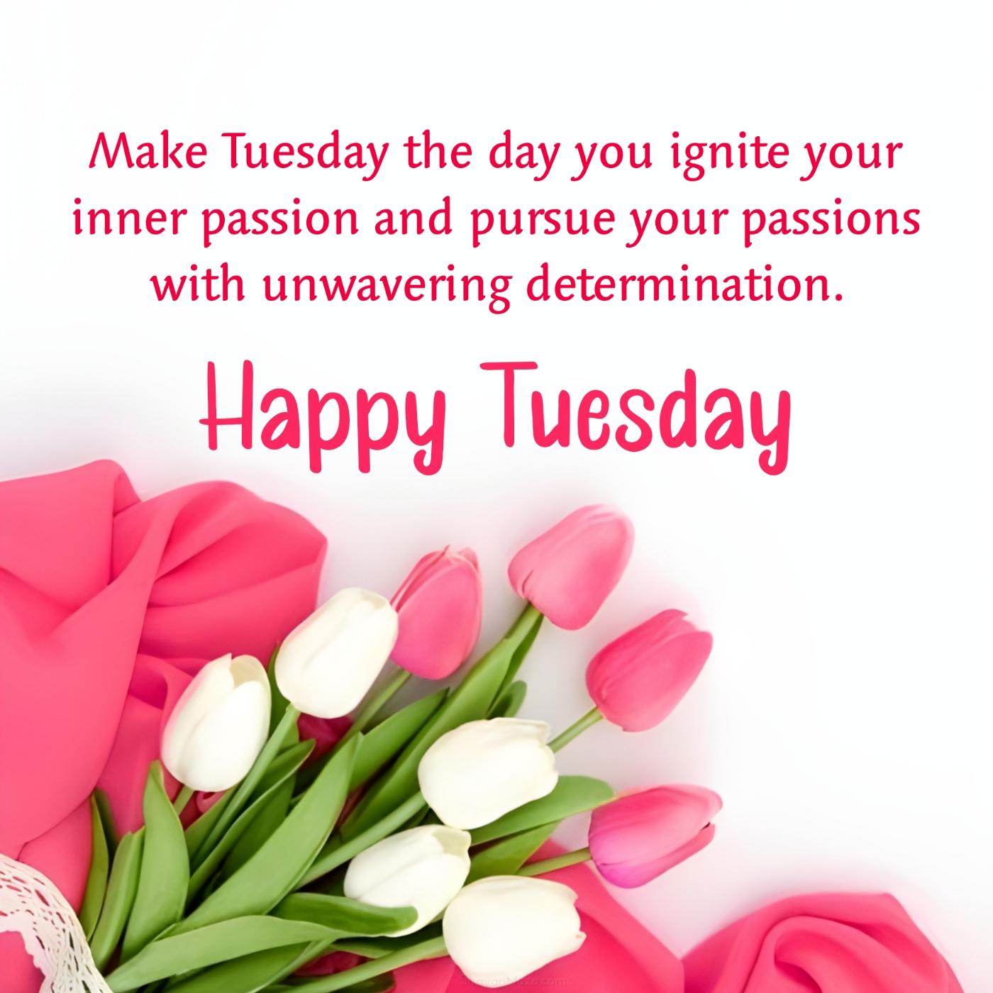 Make Tuesday the day you ignite your inner passion